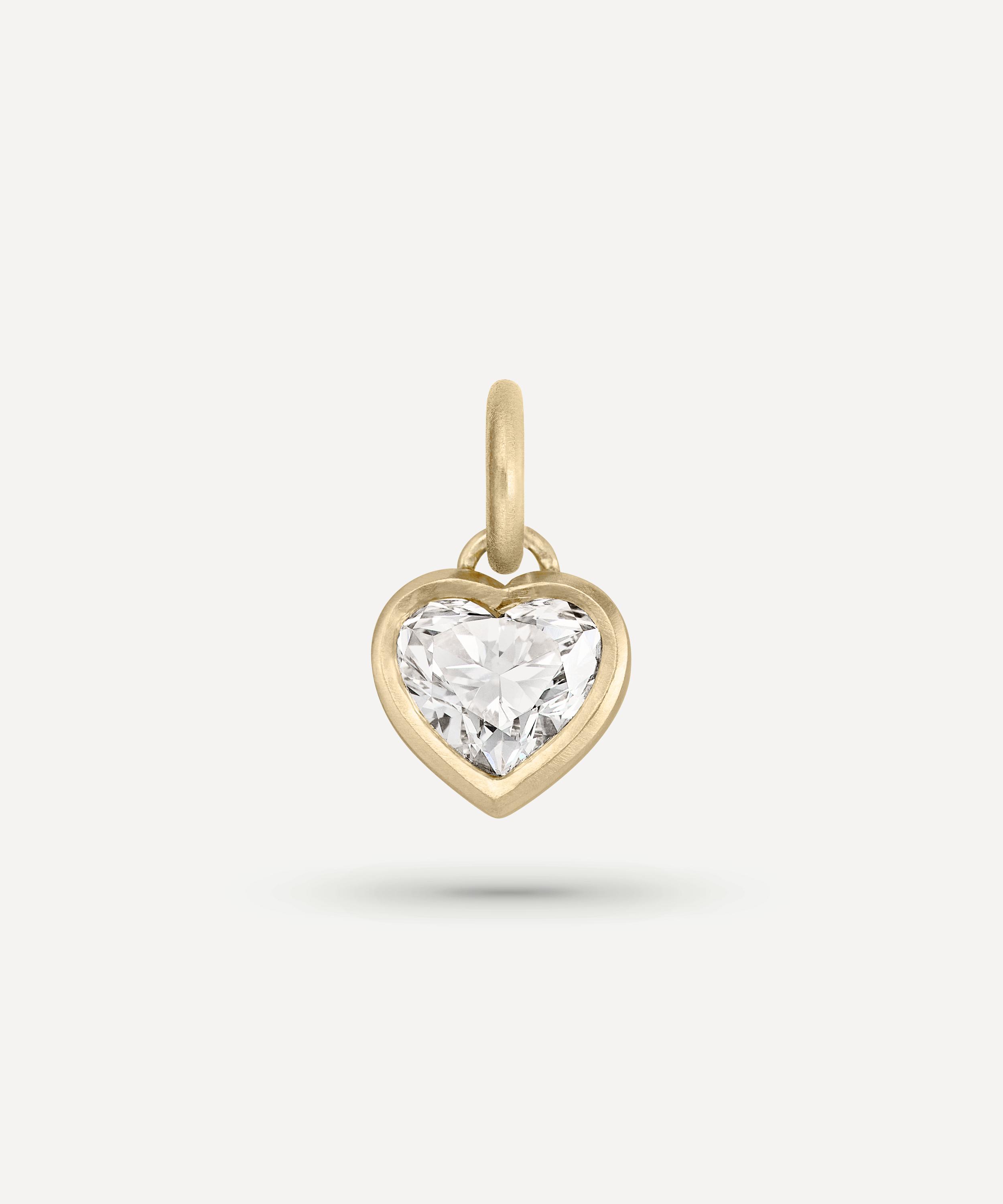 Cece Jewellery - 18ct Gold Small Sweetheart Charm image number 0