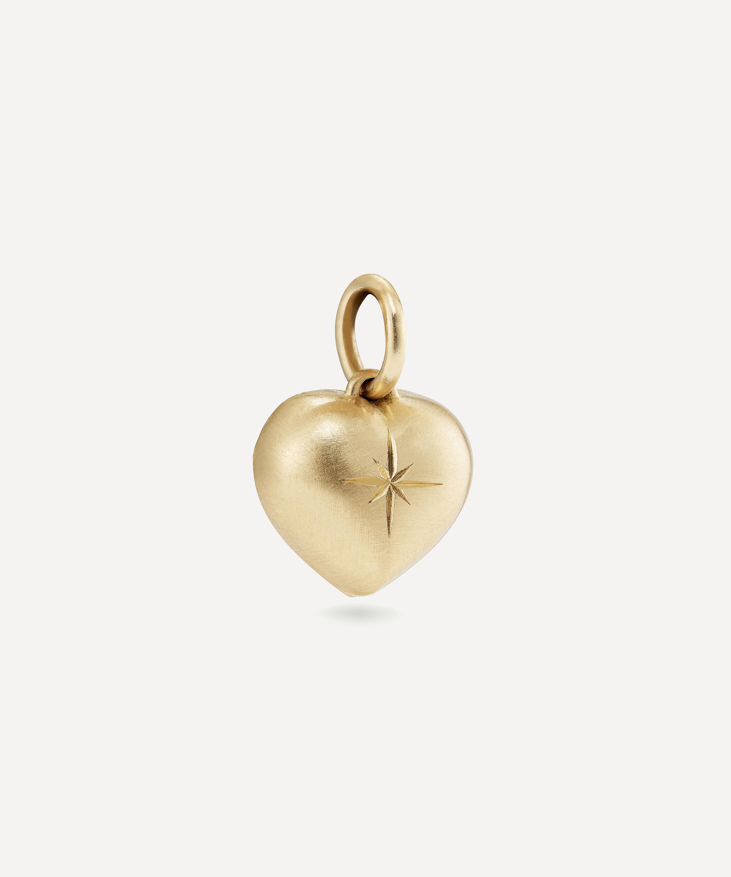 Cece Jewellery - 18ct Gold Small Sweetheart Charm image number 1