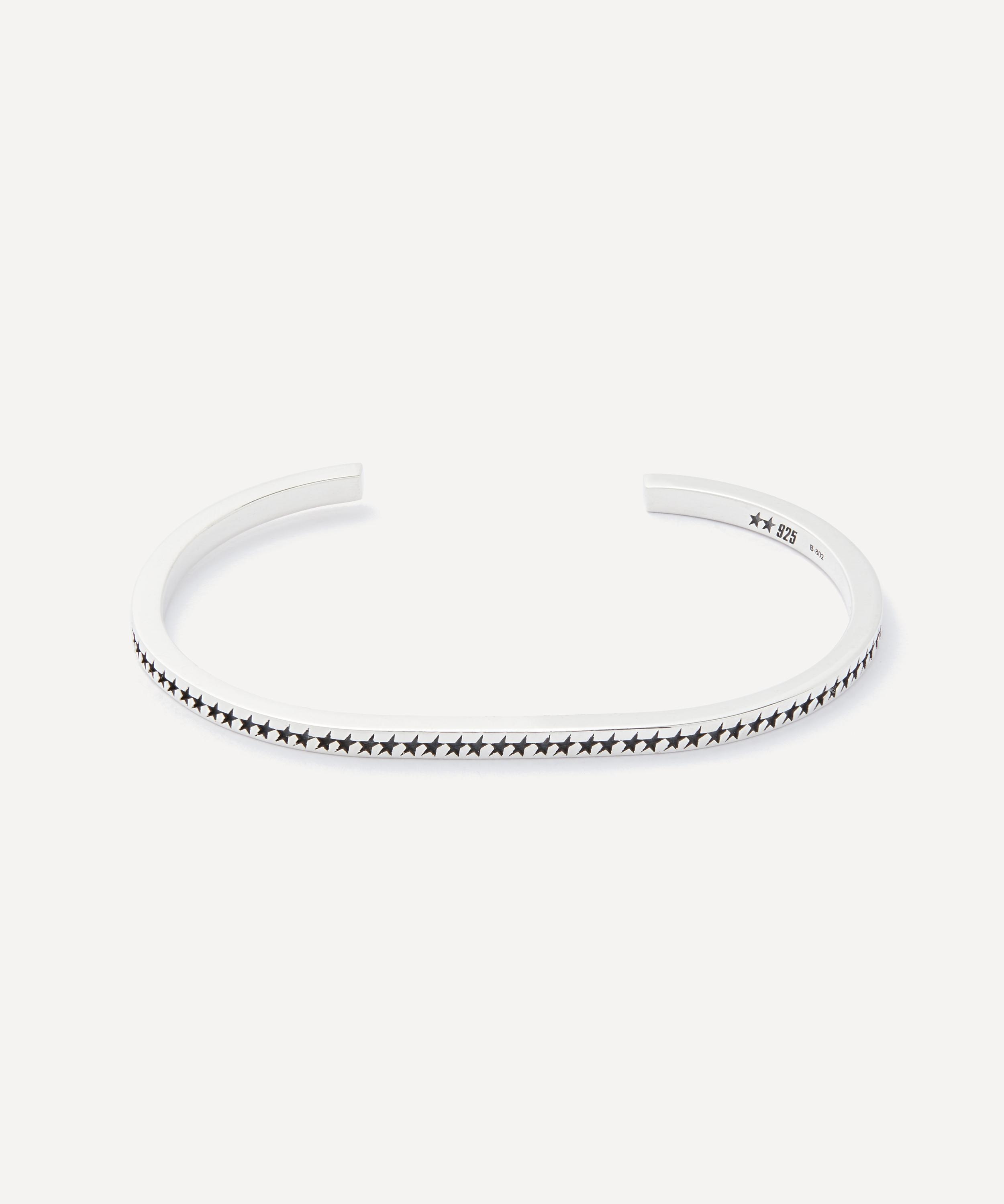 Two Jeys - Silver Icon Monogram Bangle Bracelet image number 0