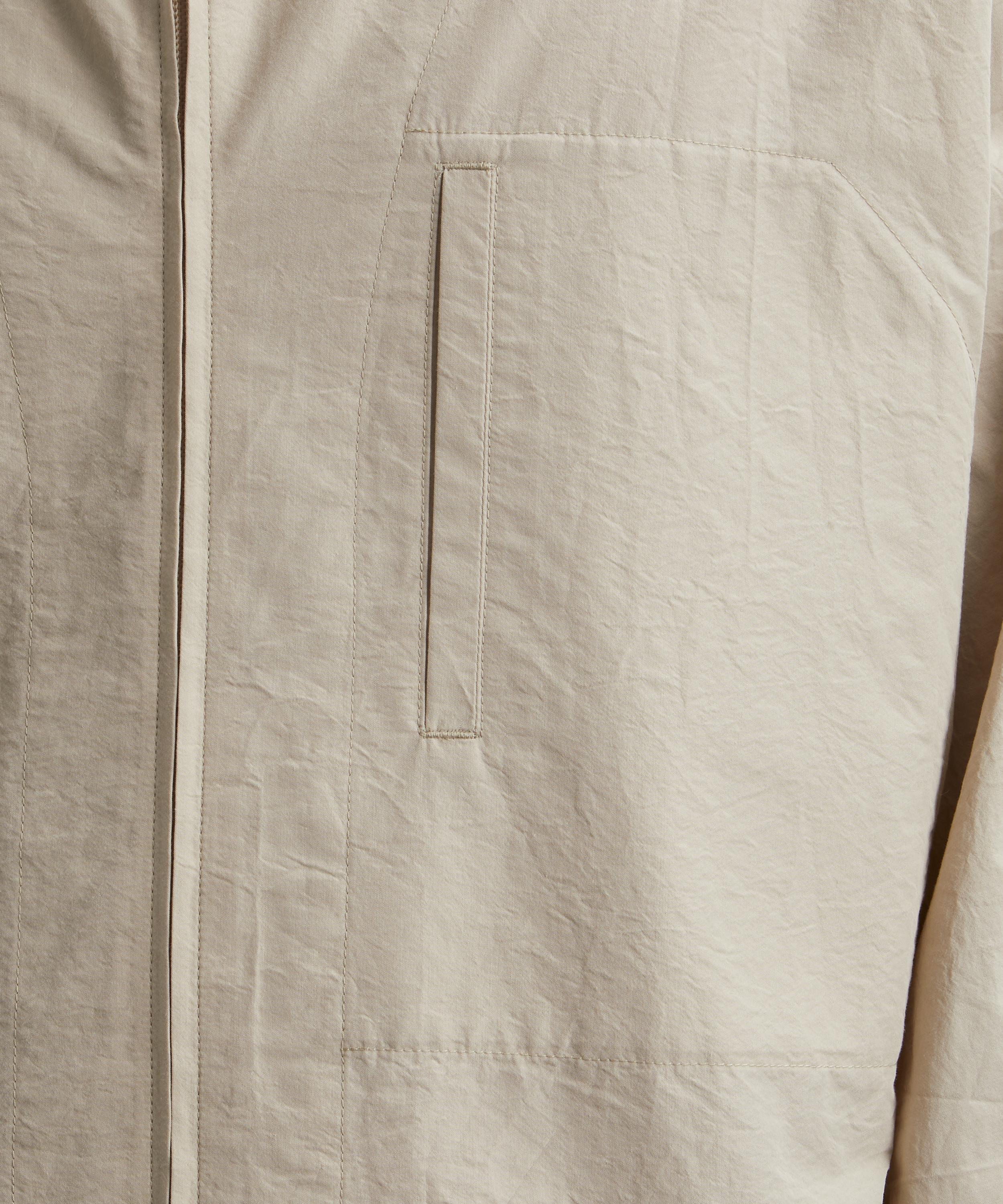 HOMME PLISSÉ ISSEY MIYAKE - Blank Zip-Front Shirt image number 4