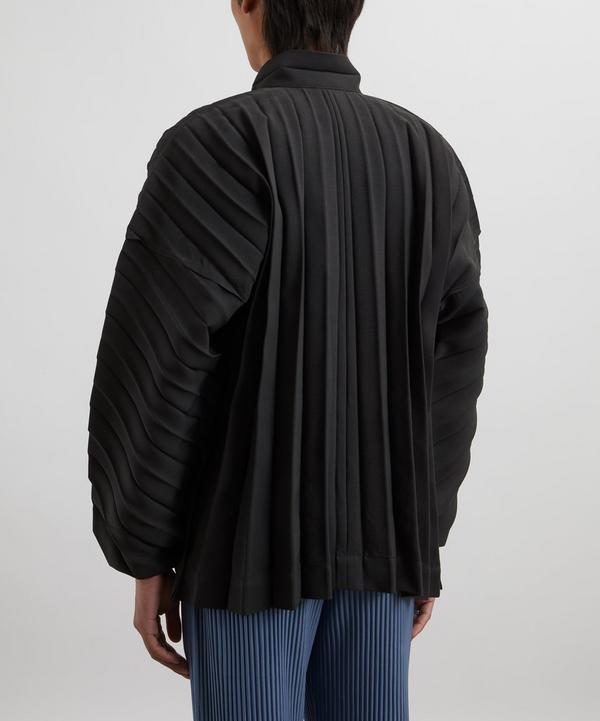 Homme Plisse Issey Miyake Black EDGE Jacket | Liberty Homme Plisse Issey Miyake Black EDGE Jacket | Liberty