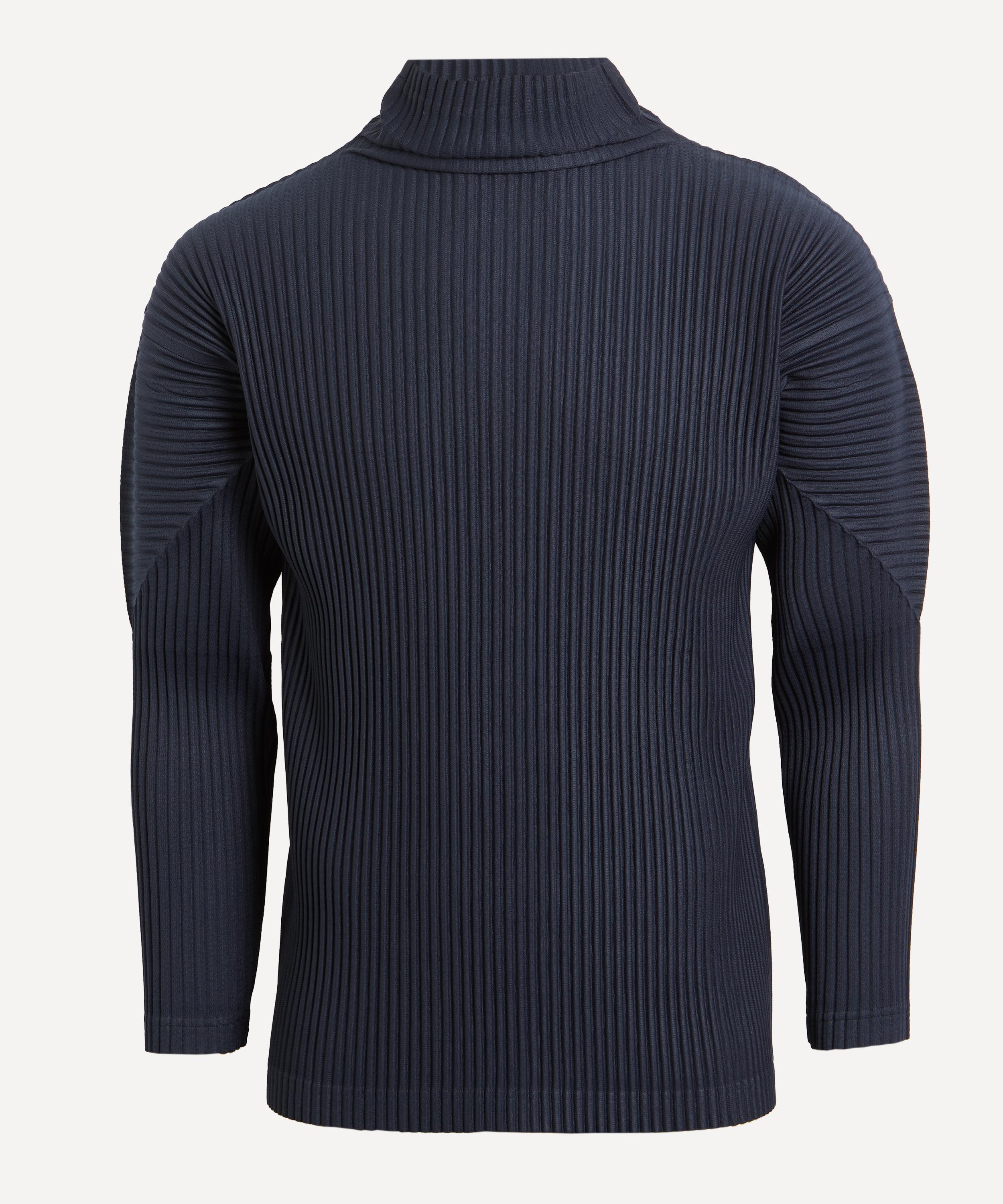 HOMME PLISSÉ ISSEY MIYAKE - BASICS Pleated Turtleneck Top image number 0