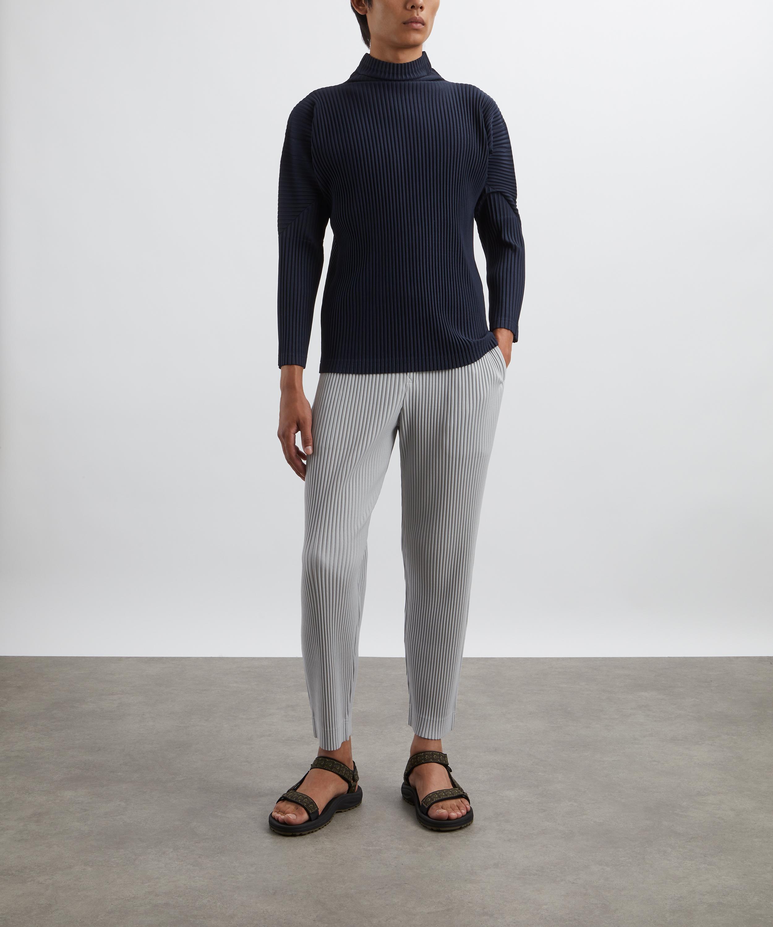 Homme Plisse Issey Miyake - BASICS Pleated Turtleneck Top image number 1