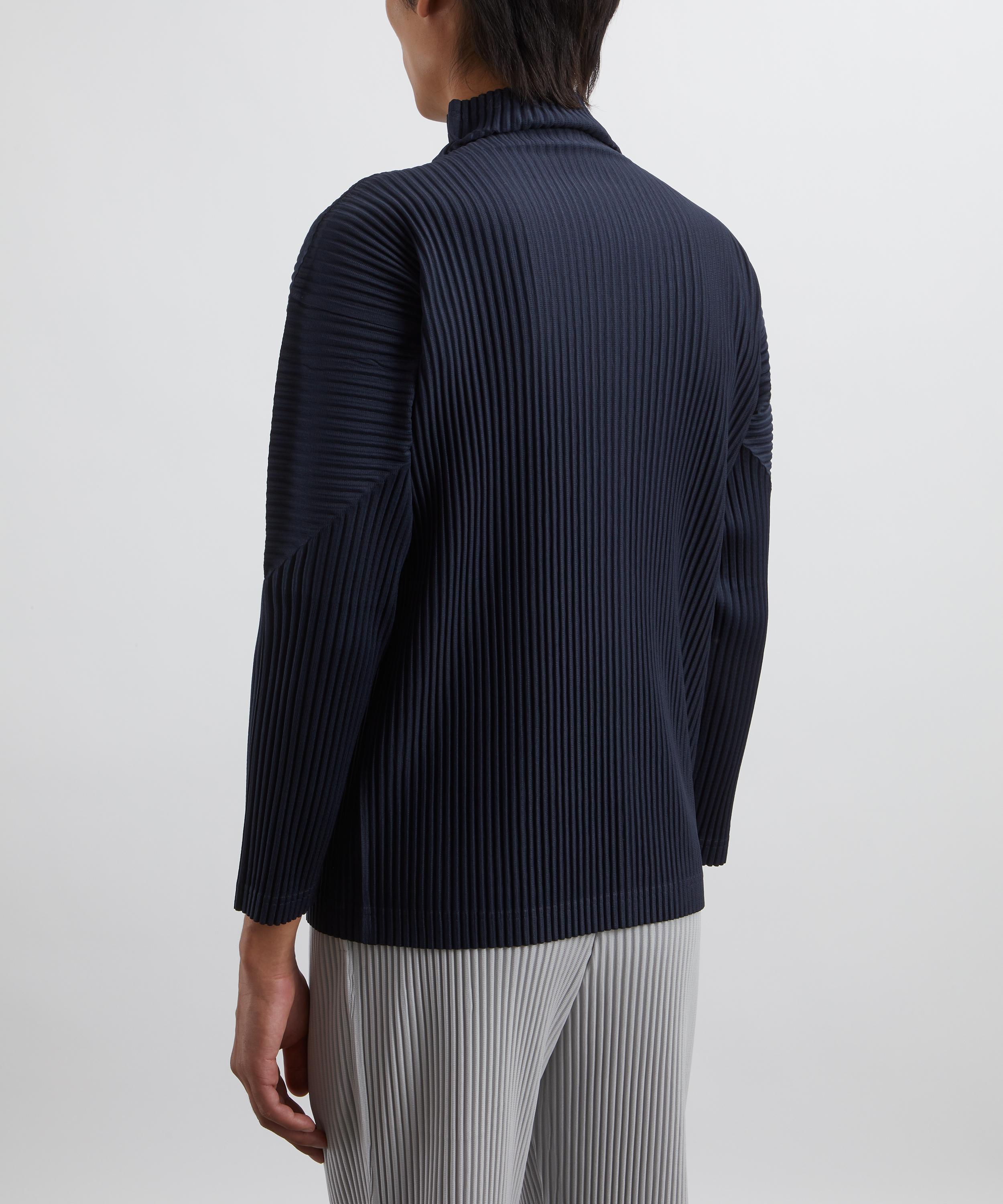 Homme Plisse Issey Miyake - BASICS Pleated Turtleneck Top image number 3