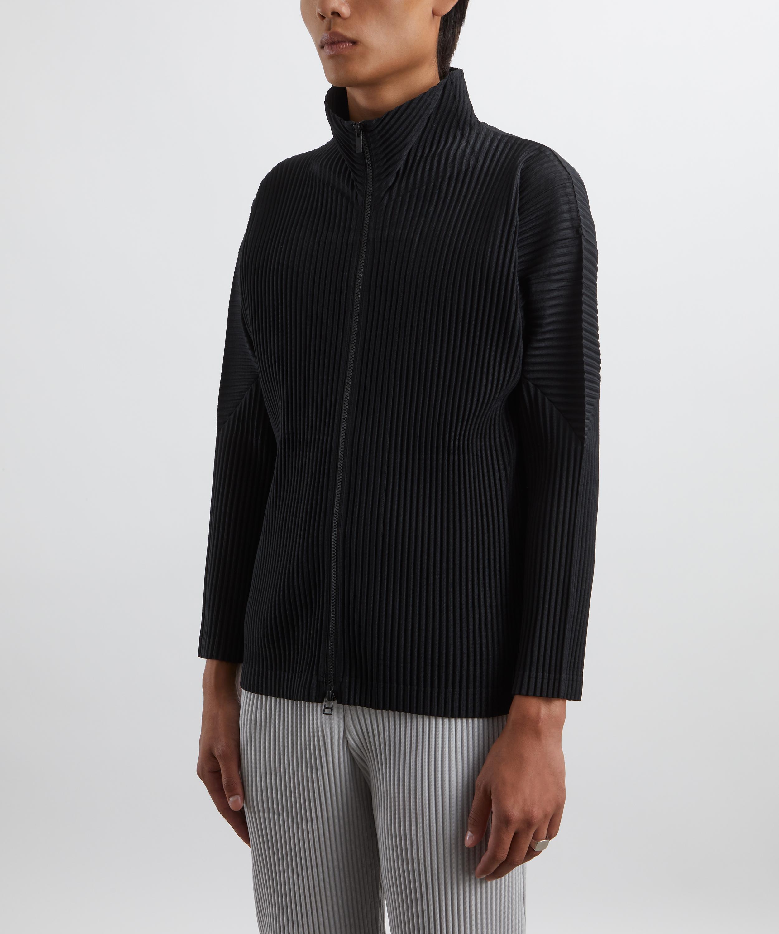 HOMME PLISSÉ ISSEY MIYAKE - BASICS Pleated Jacket image number 2