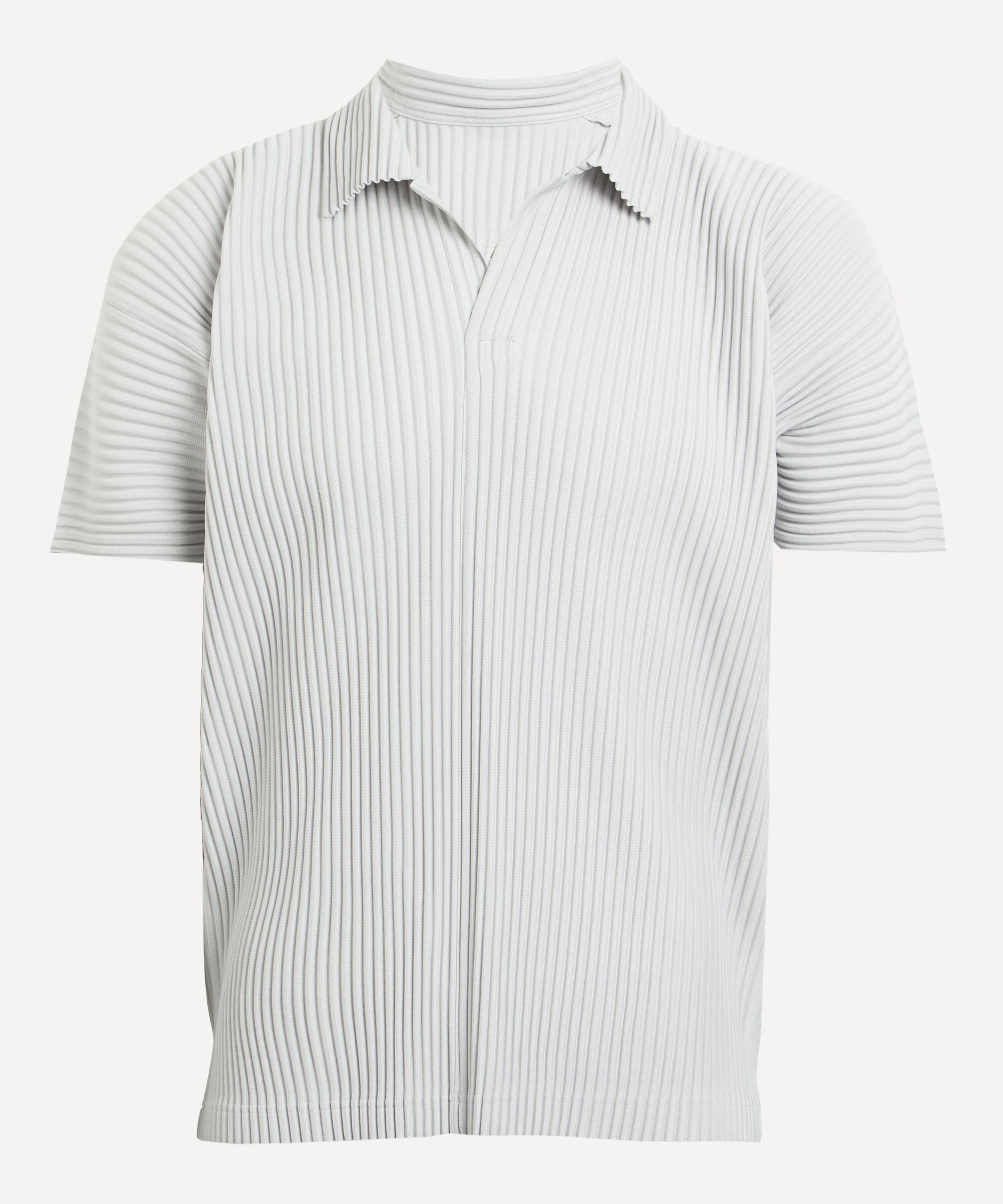 Homme Plisse Issey Miyake - BASICS Pleated Polo Shirt image number 0