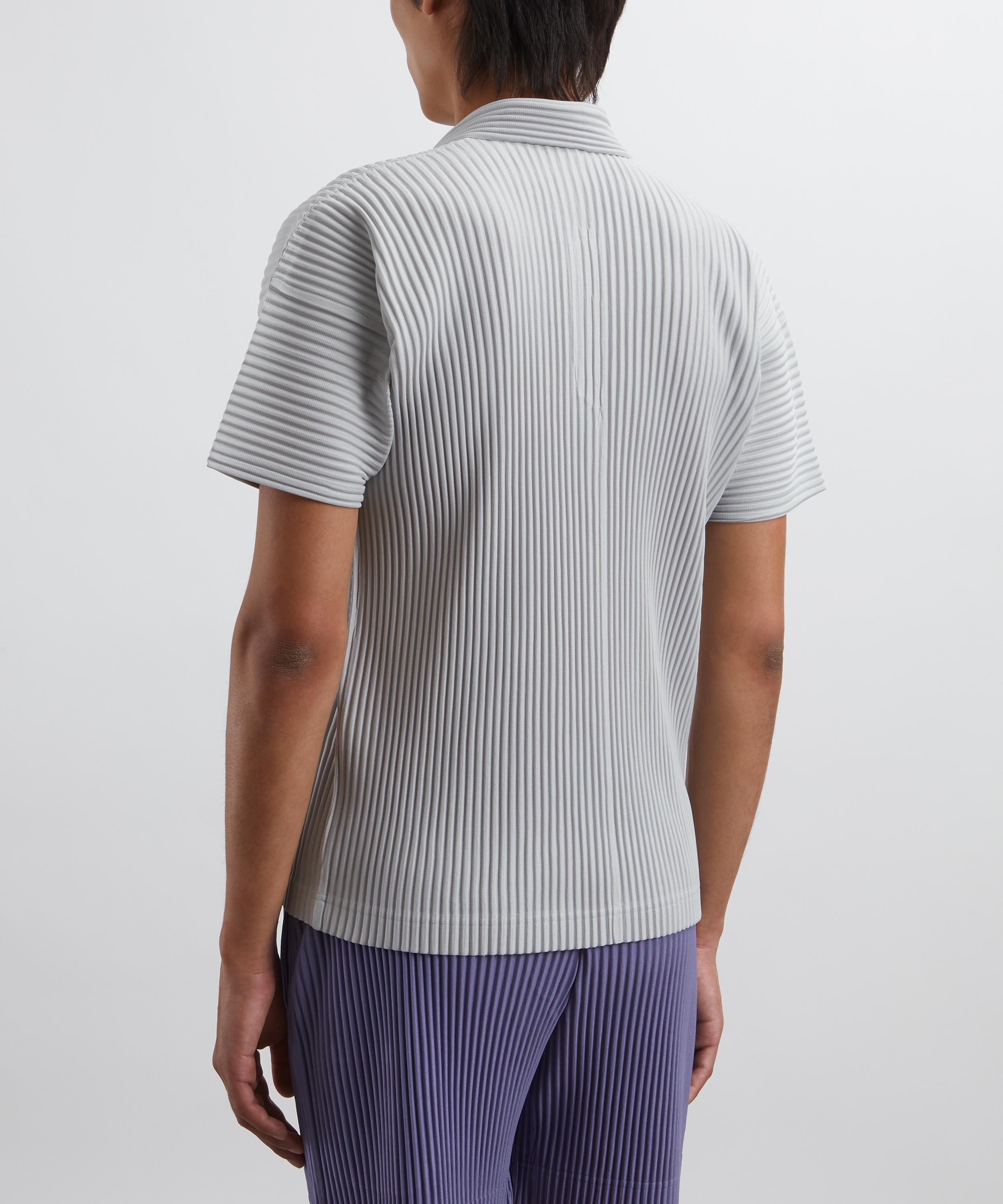 HOMME PLISSÉ ISSEY MIYAKE - BASICS Pleated Polo Shirt image number 3