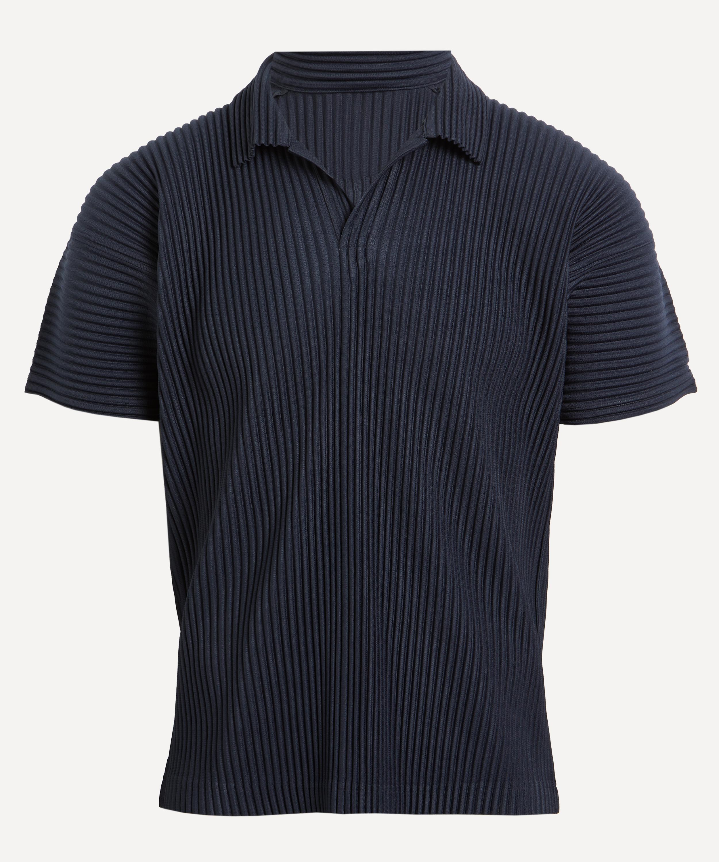 Homme Plisse Issey Miyake - BASICS Pleated Polo Shirt