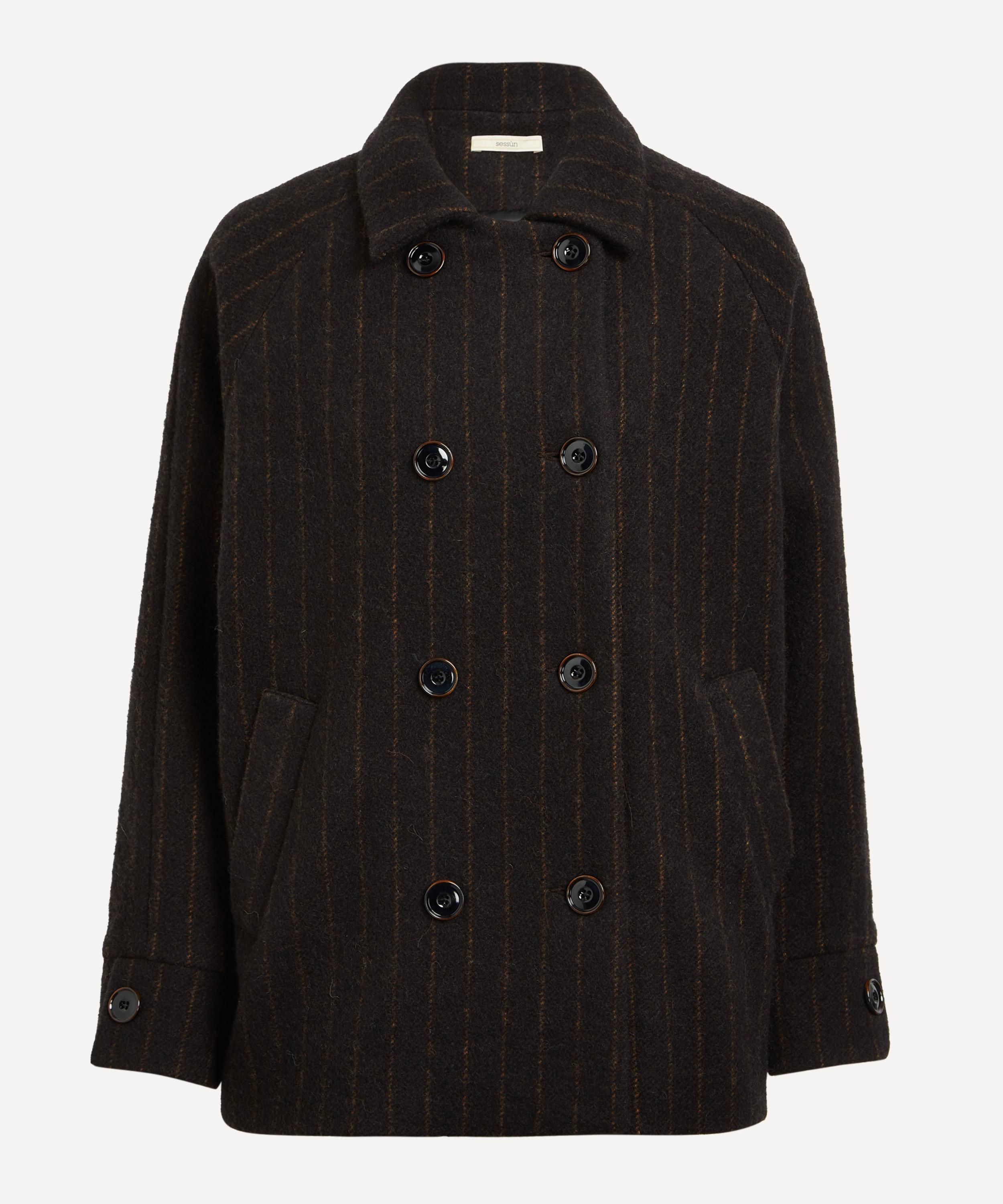Sessùn - Chef Double-Breasted Pea Coat image number 0