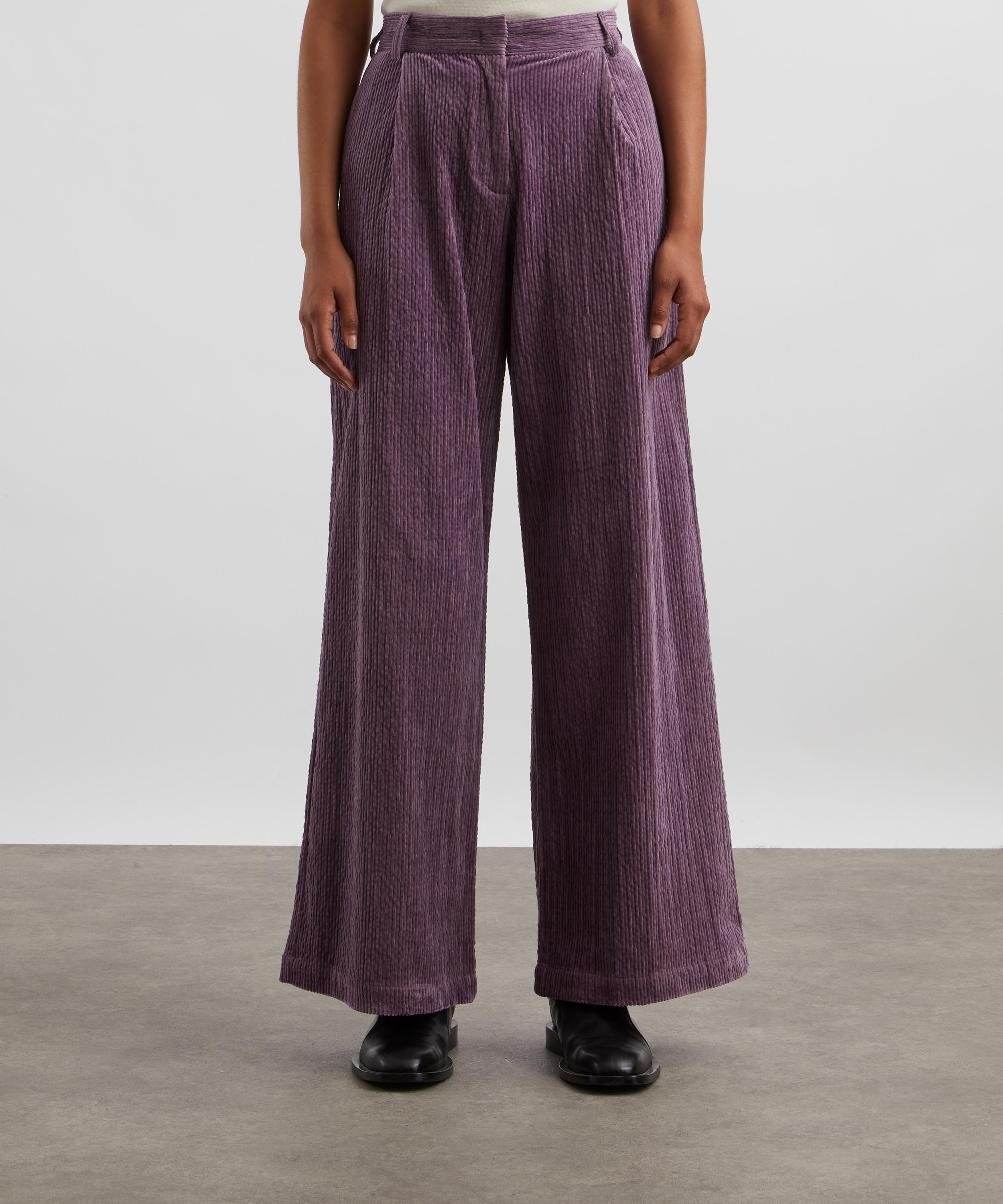 Sessùn - Paseo High-Waisted Corduroy Trousers image number 2