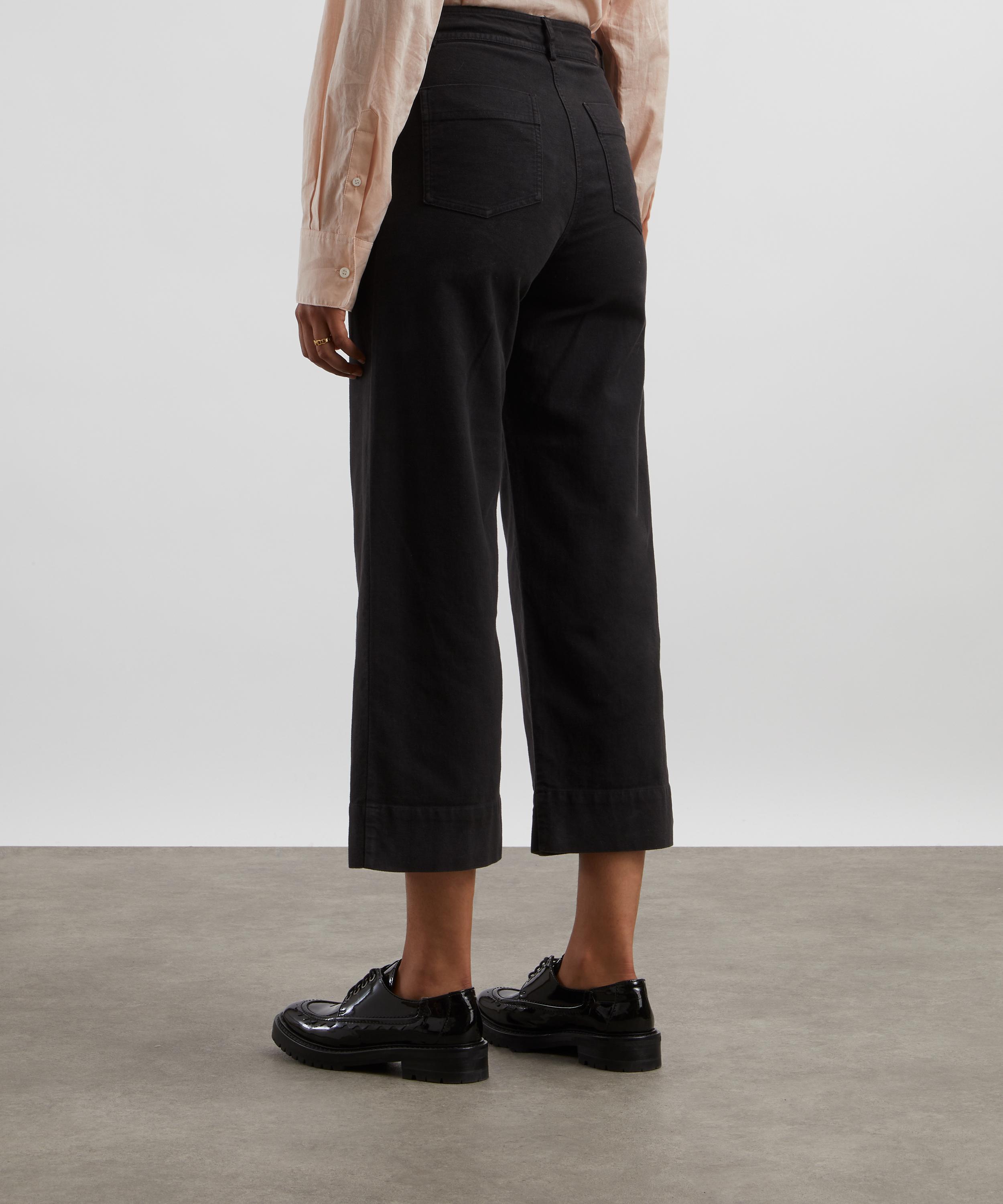 Sessùn - Hudpeach Wide Leg Cropped Trousers image number 3