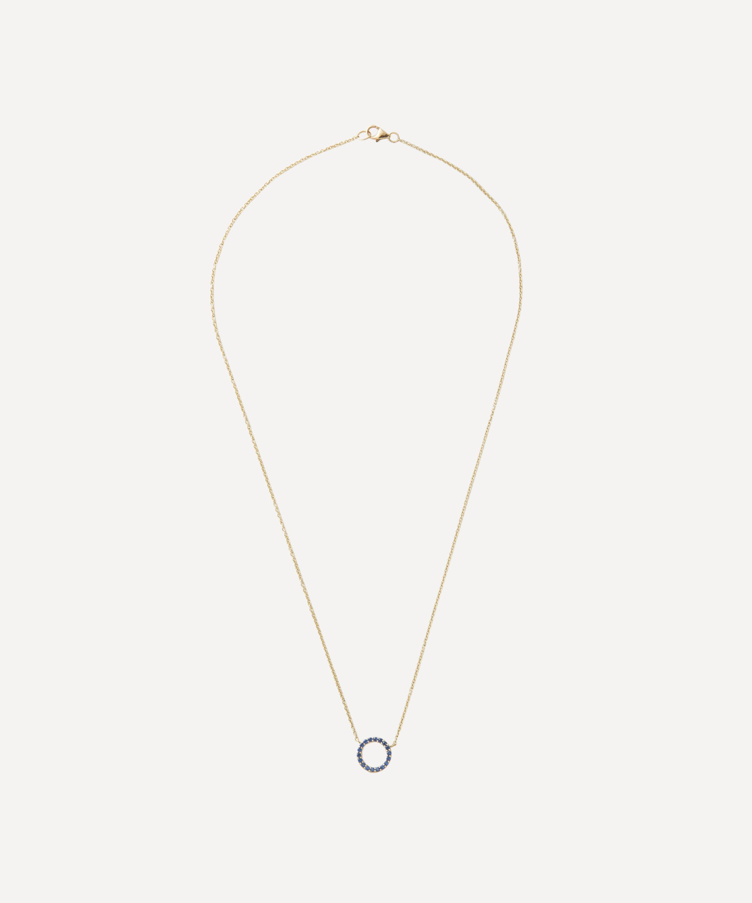Liberty - 9ct Gold Rainbow Double Face Diamond Nano Necklace image number 2