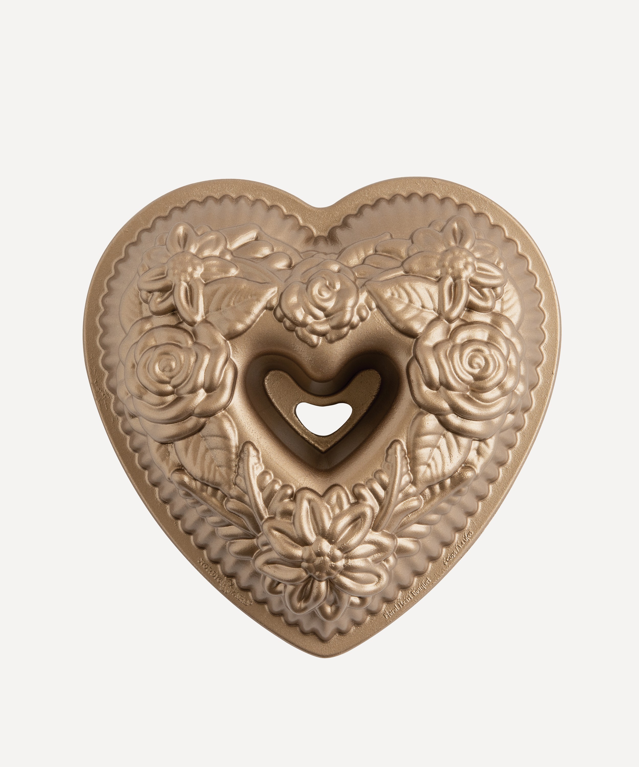 Nordic Ware - Floral Heart Bouquet Bundt Pan image number 0