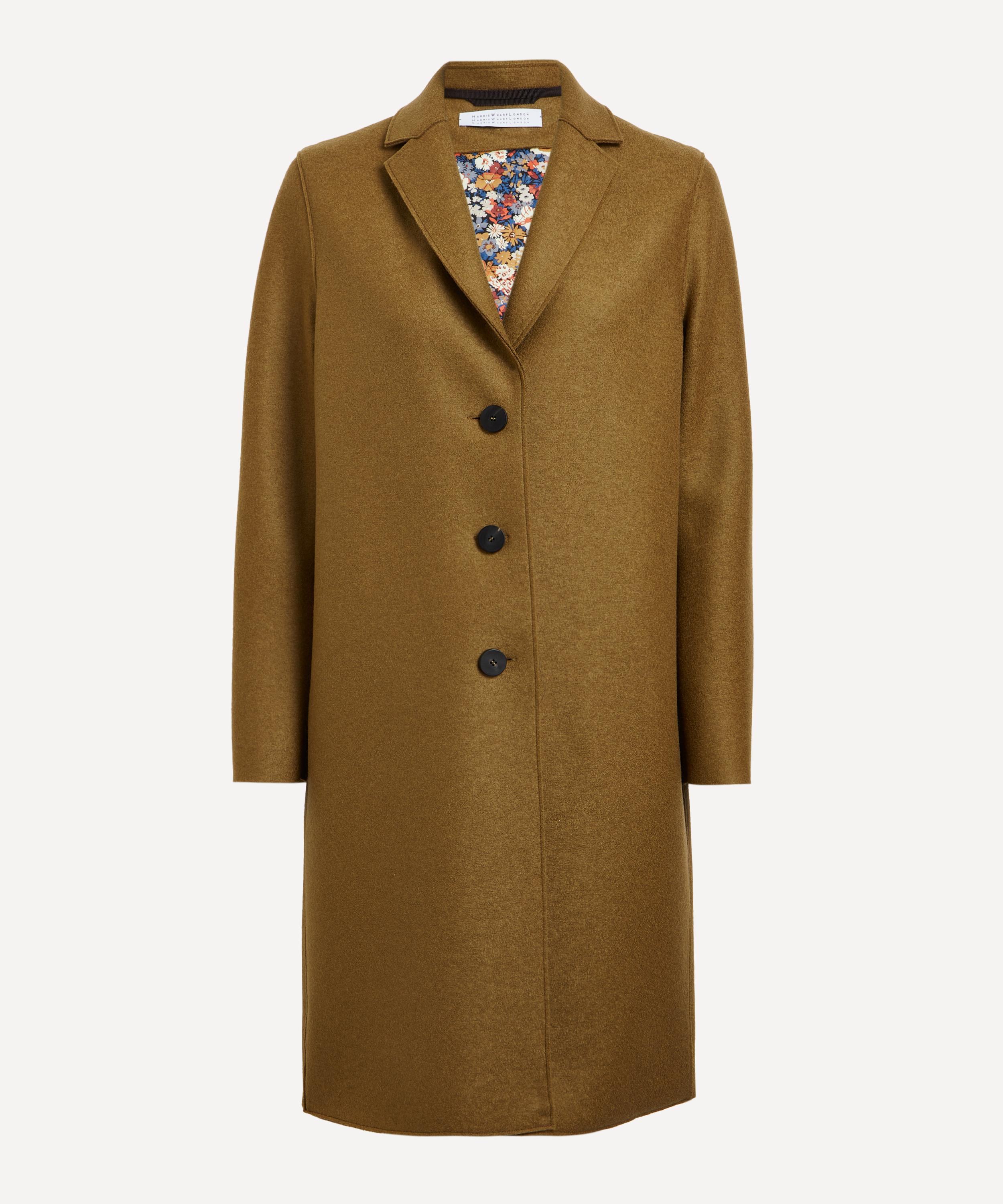 Harris Wharf London - Pressed Wool Overcoat image number 0