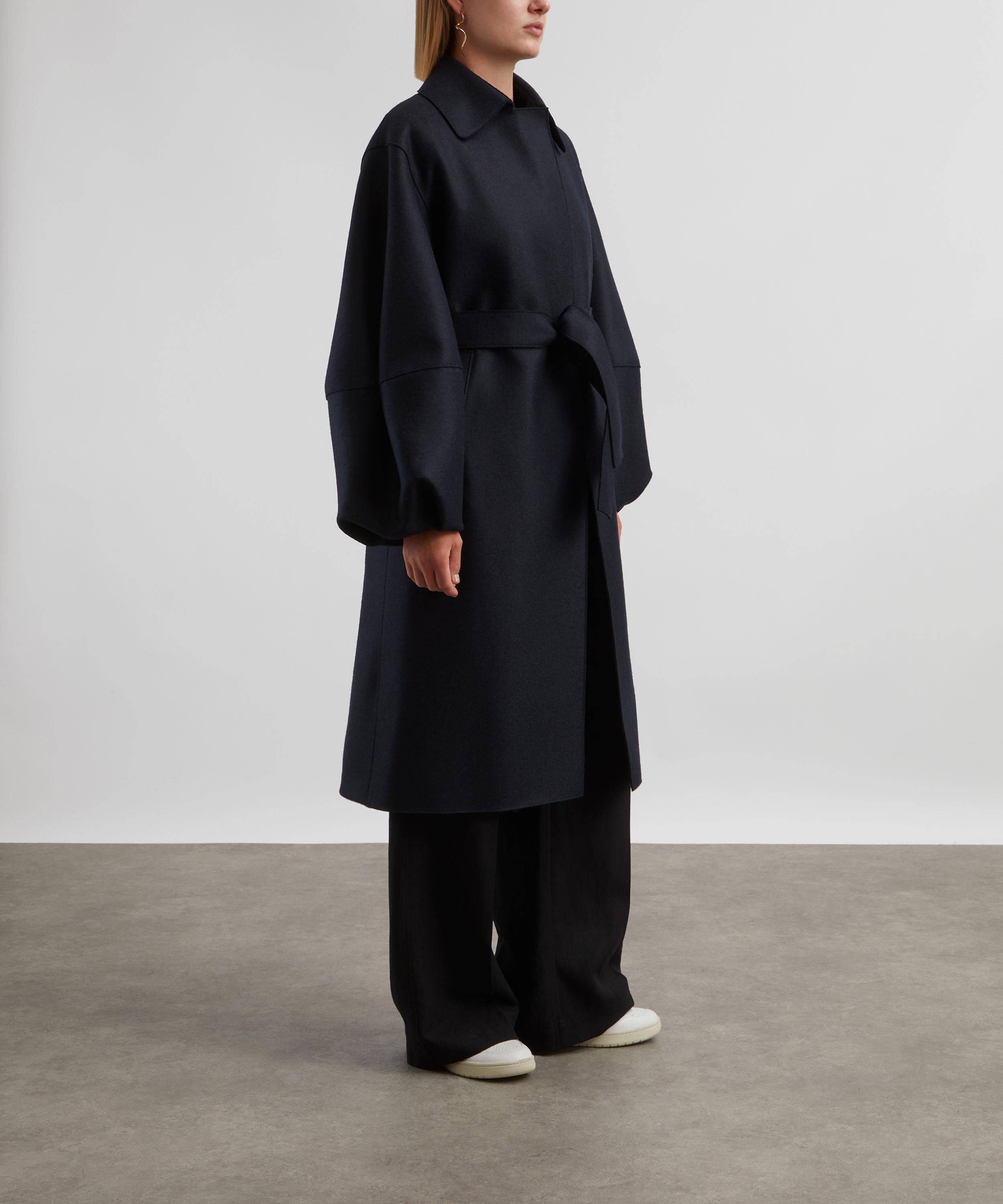 Harris Wharf London - Long Puff Sleeve Coat image number 2