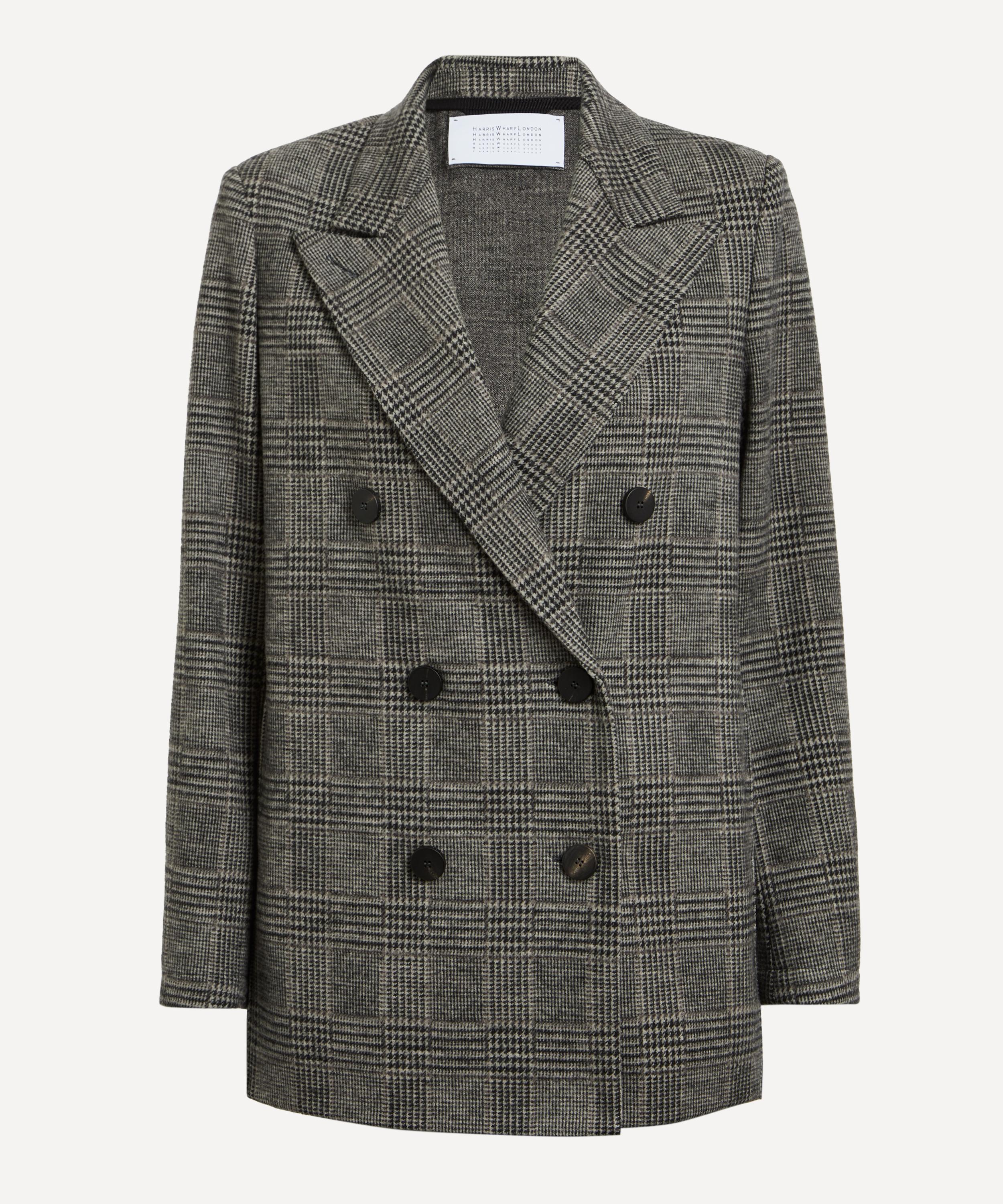 Harris Wharf London - Slouchy Loro Piana Wool Peacoat  image number 0
