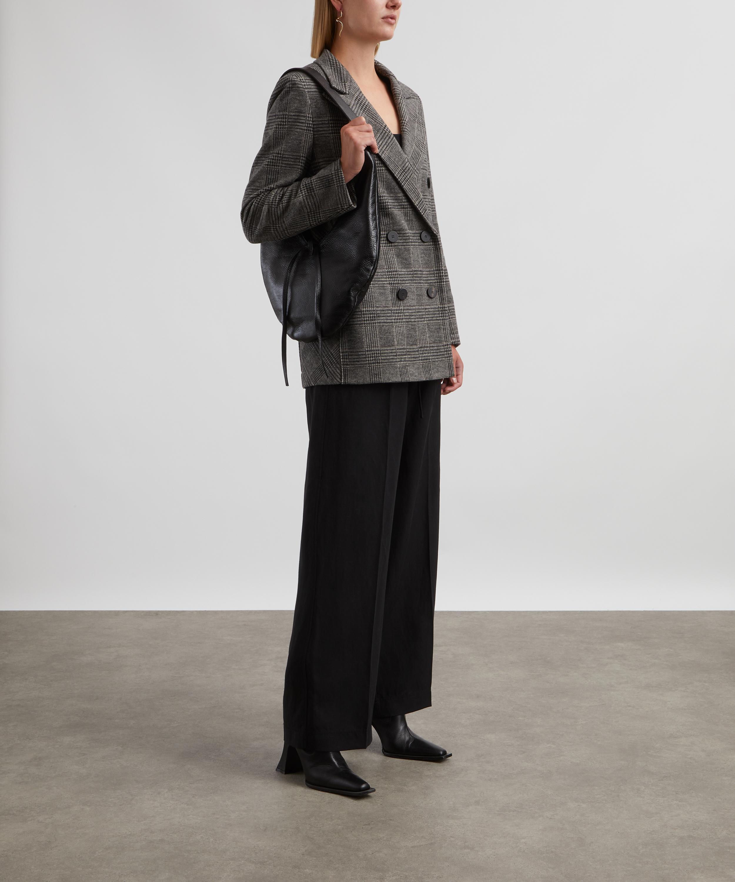 Harris Wharf London - Slouchy Loro Piana Wool Peacoat  image number 1