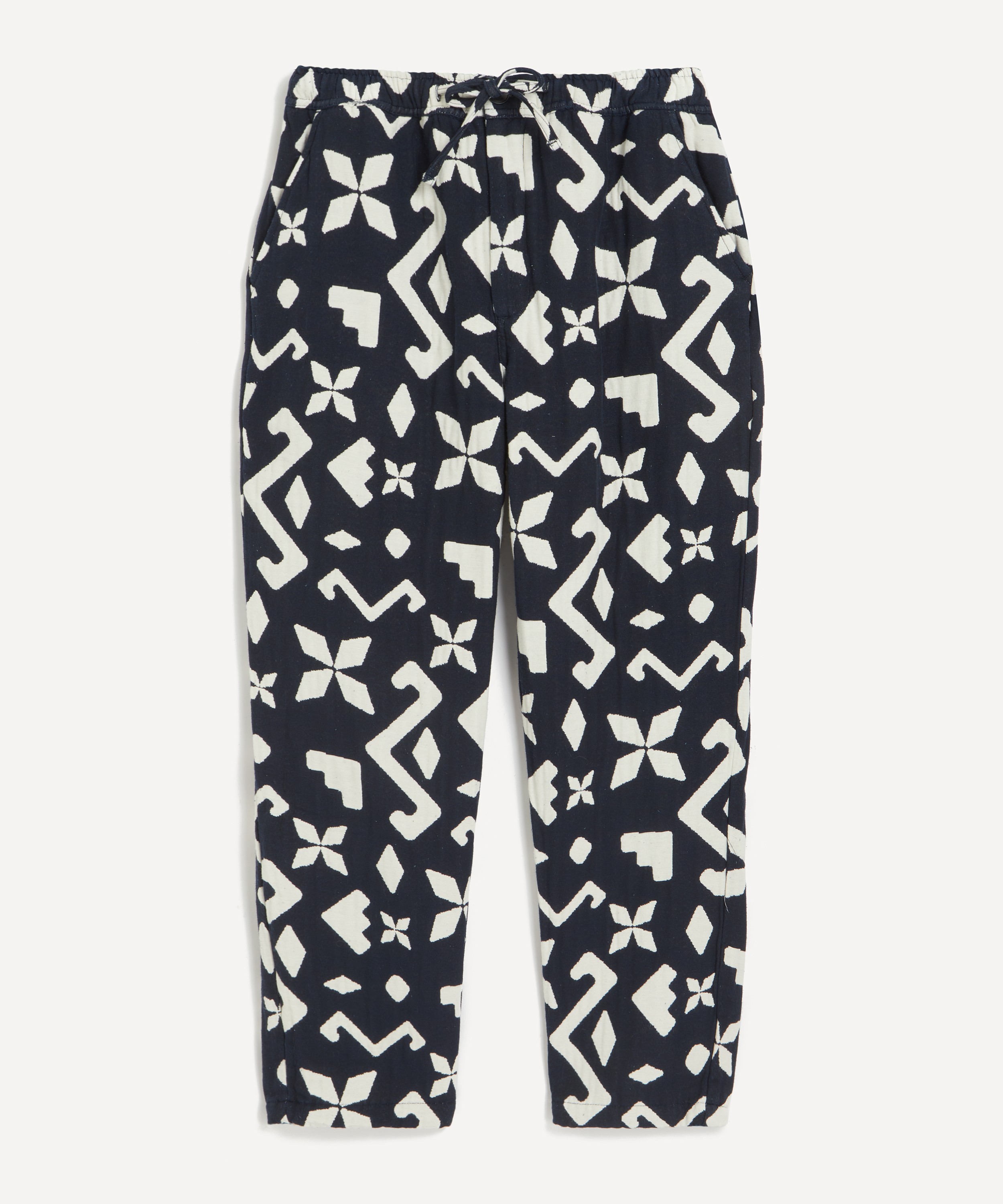 Wax London - Kurt Geometric Jacquard Trousers image number 0