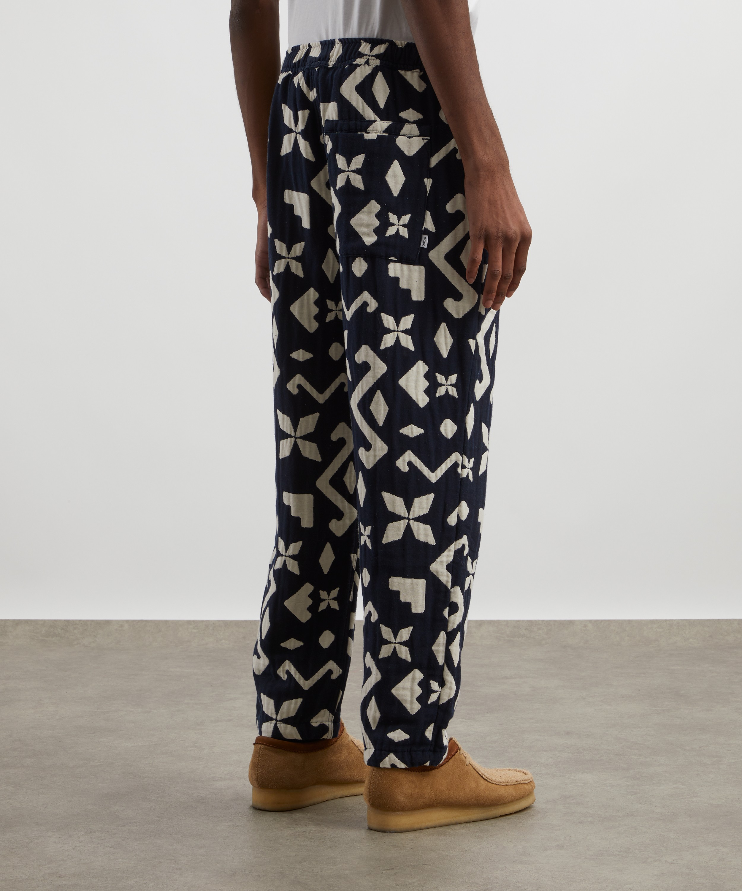 Wax London - Kurt Geometric Jacquard Trousers image number 3