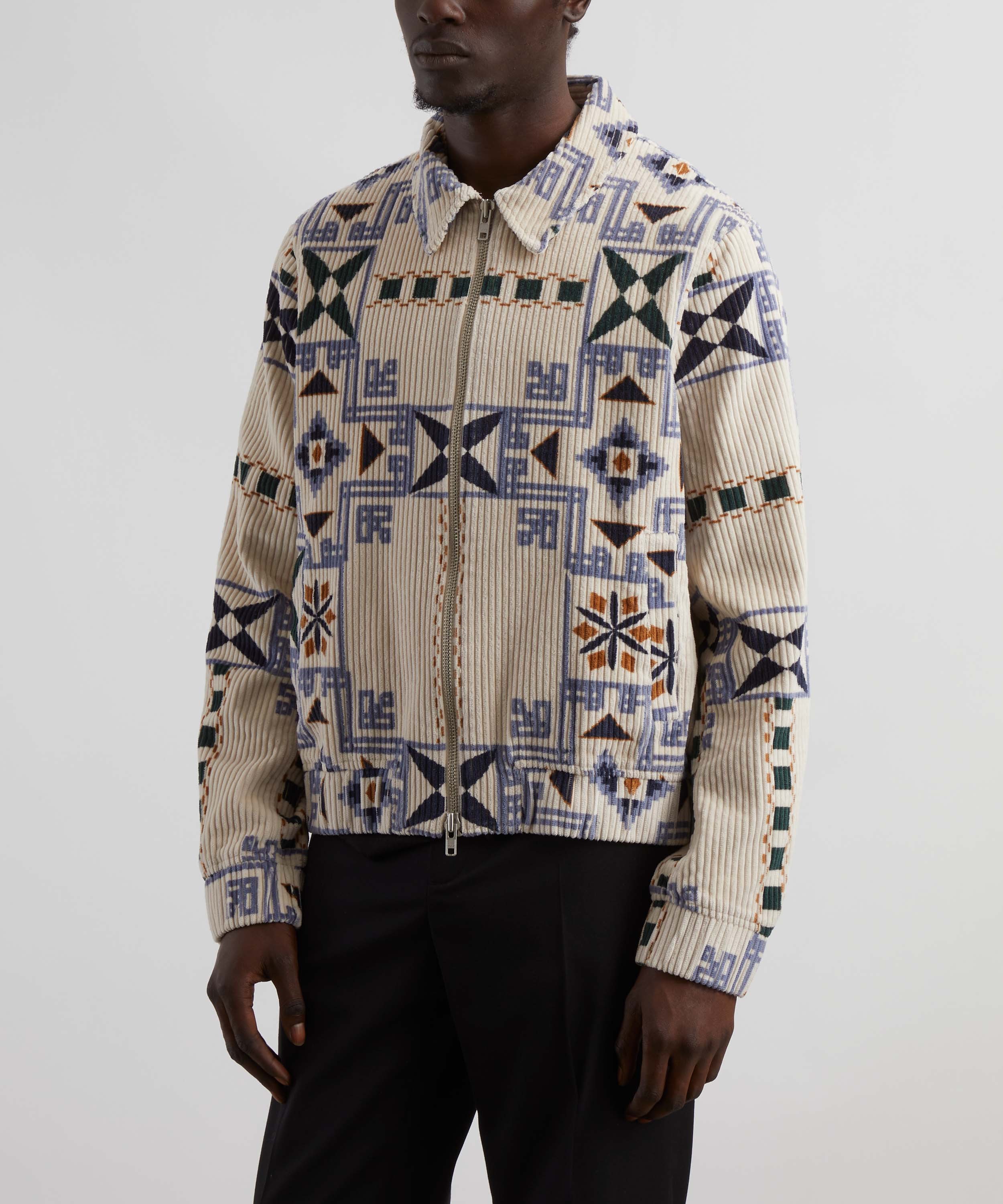 Wax London - Cartha Printed Corduroy Jacket image number 2