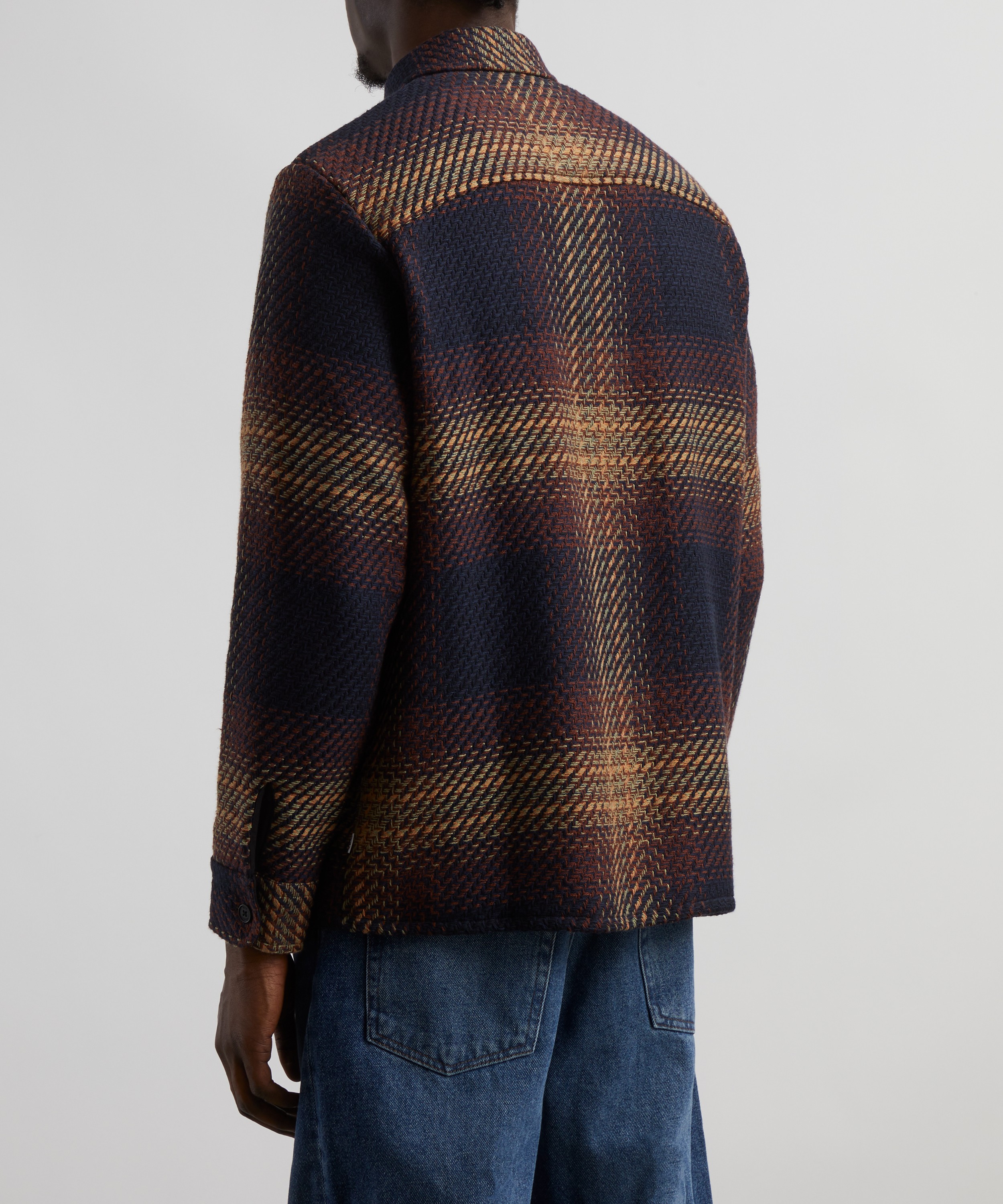 Wax London - Whiting Checked Overshirt image number 3