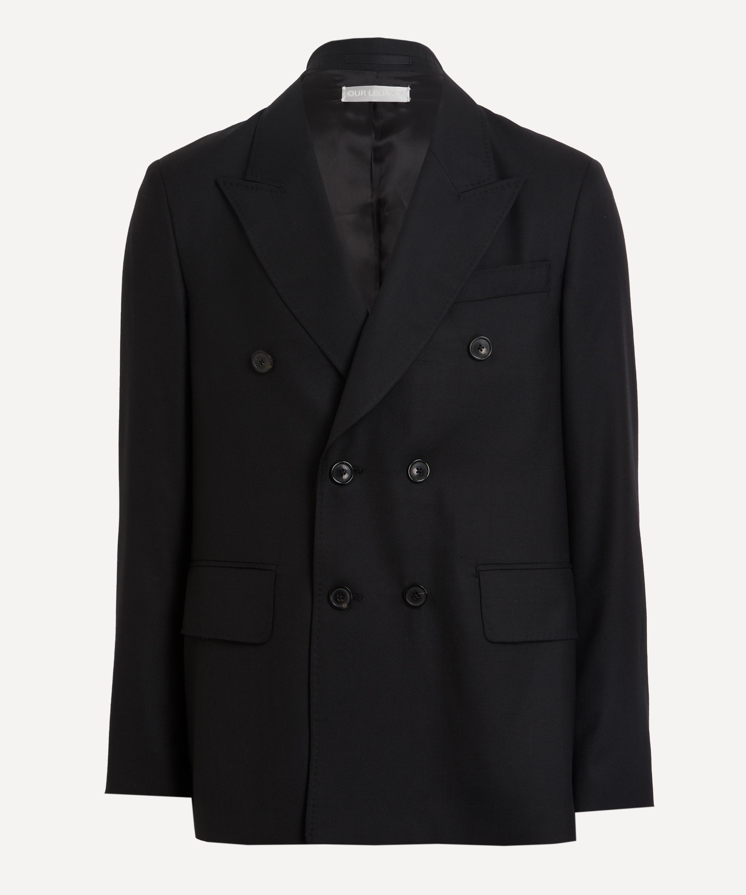 Our Legacy - Unconstructed Double Breasted Wool Blazer image number 0