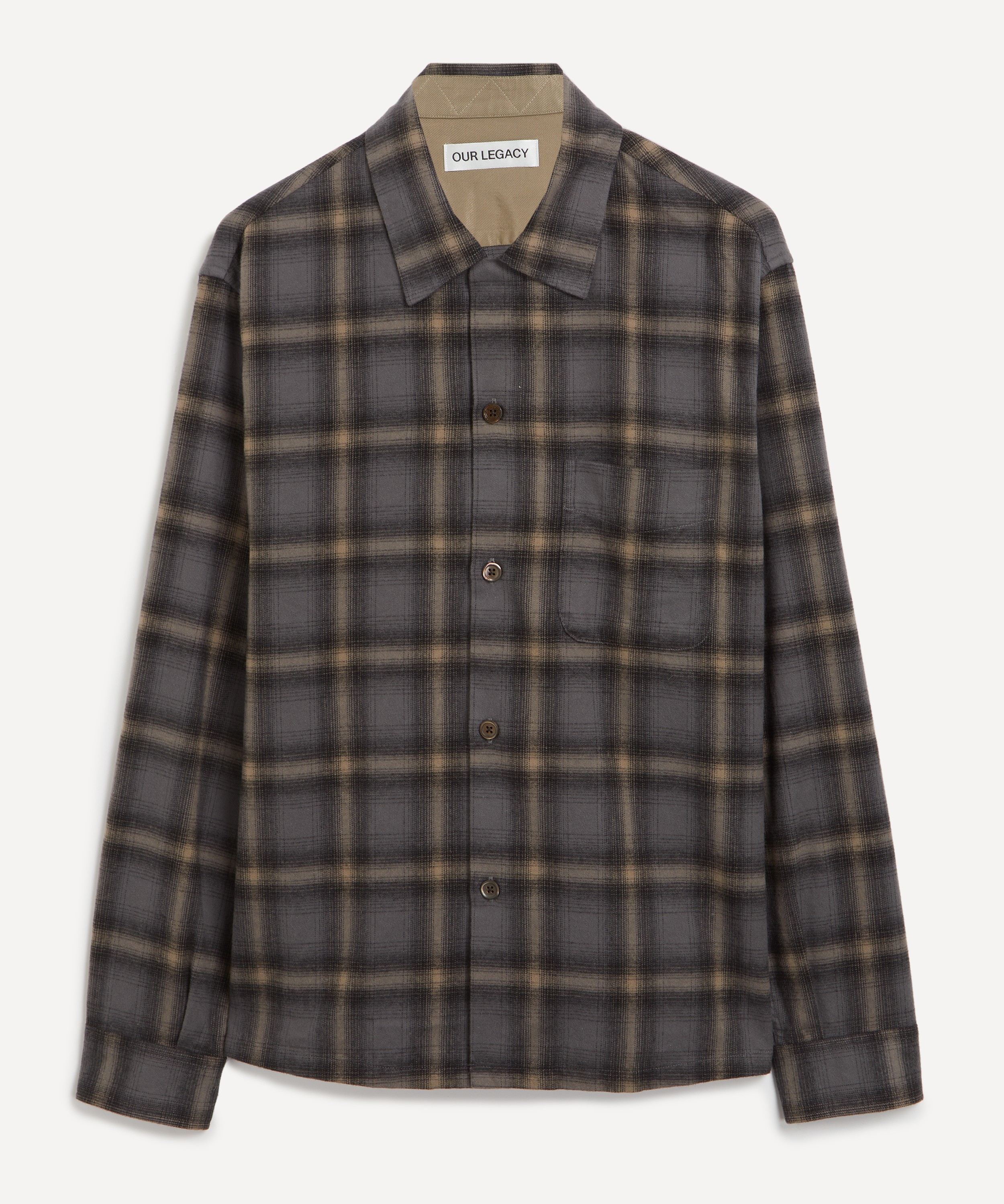 Our Legacy - Heusen Check Shirt image number 0