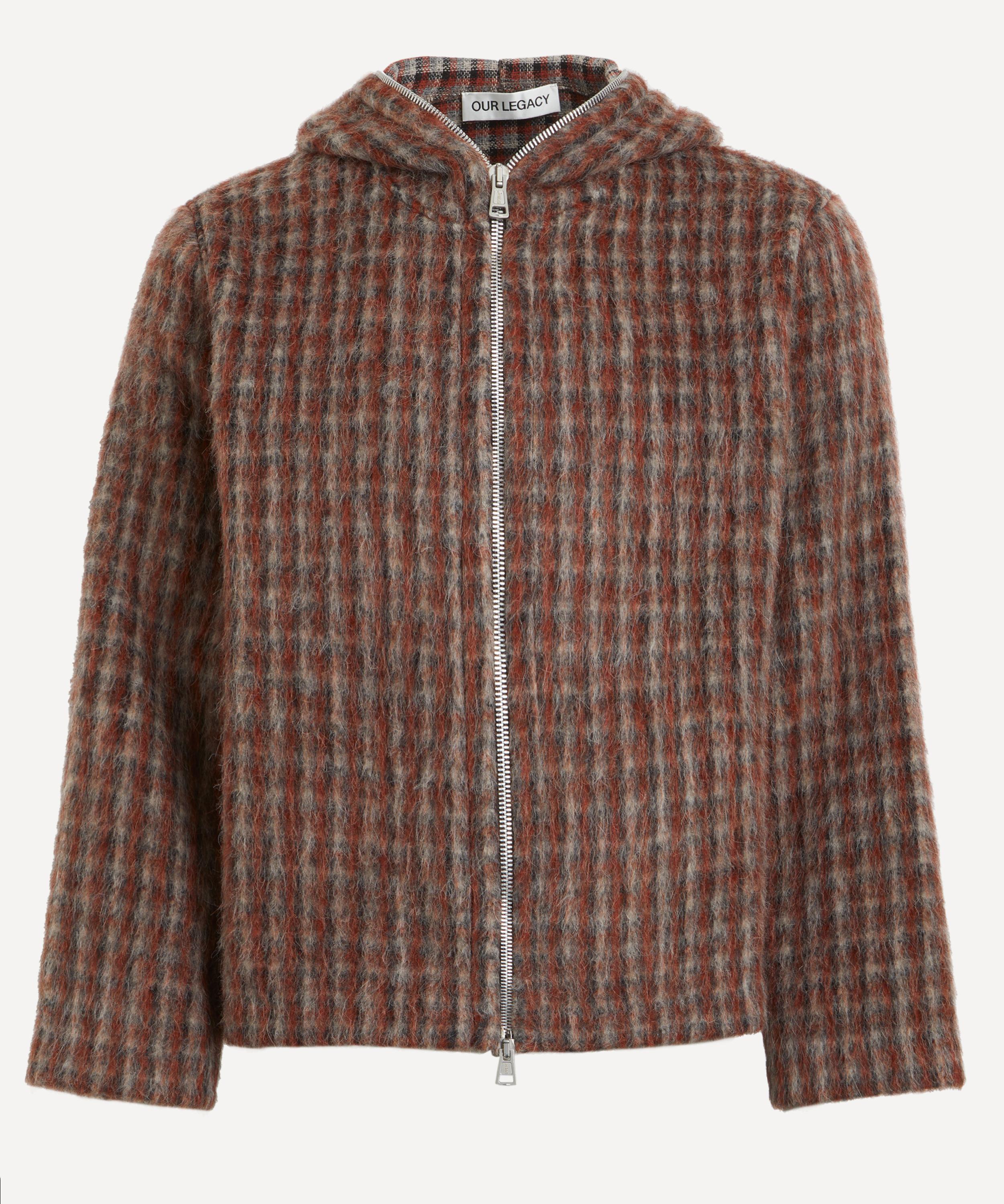 Our Legacy - Check Wool-Blend Hoodie image number 0