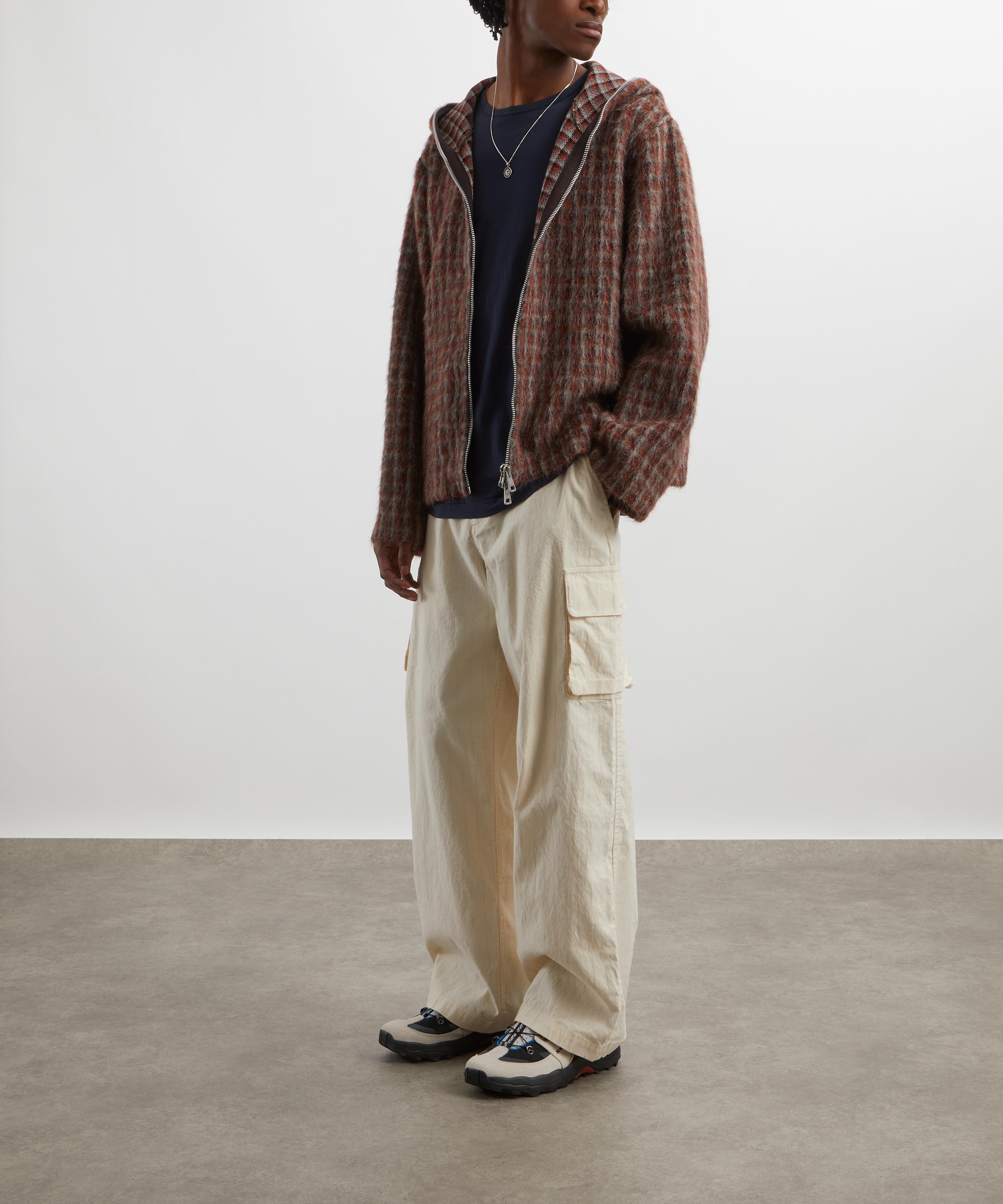 Our Legacy - Check Wool-Blend Hoodie image number 1