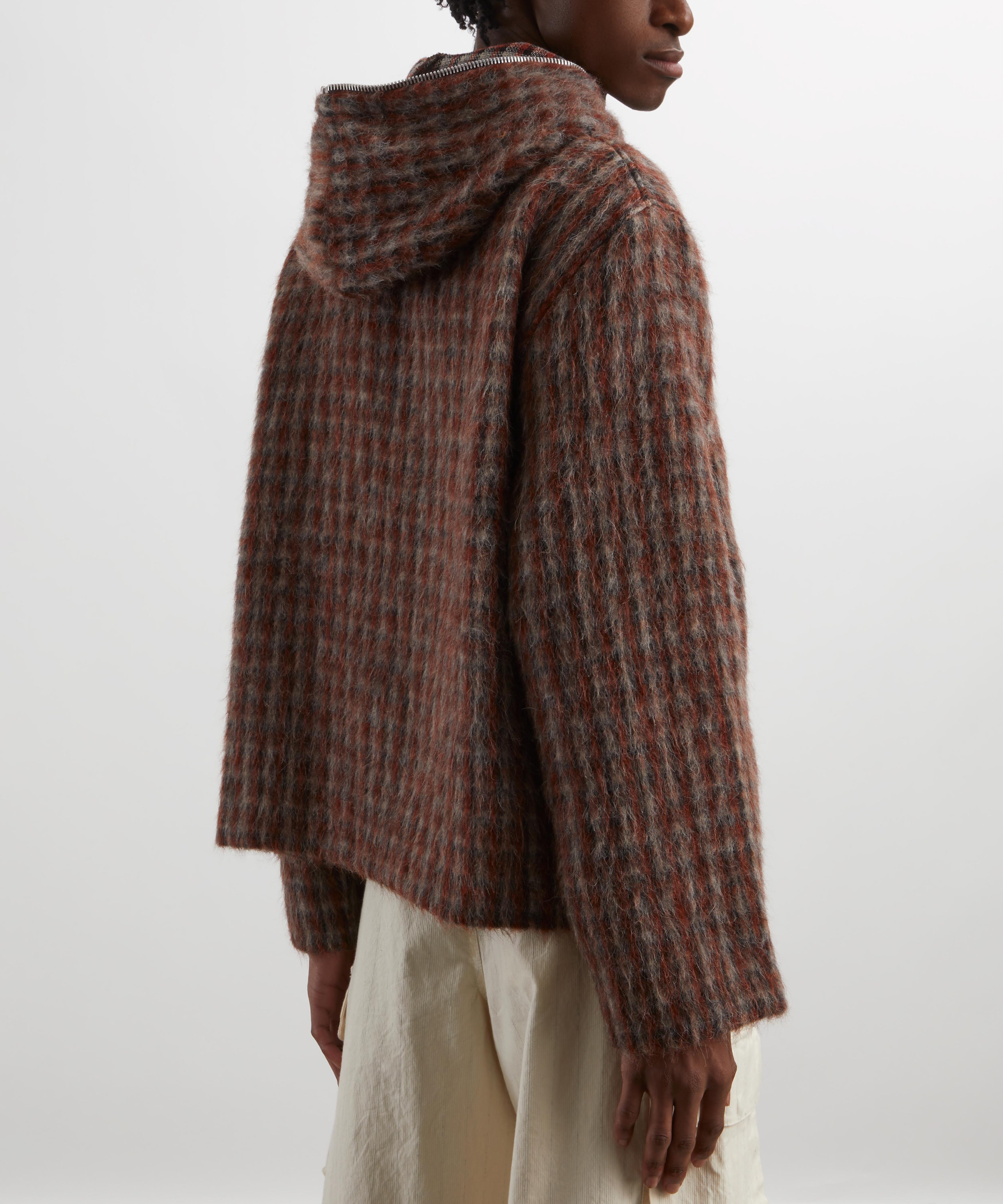 Our Legacy - Check Wool-Blend Hoodie image number 3