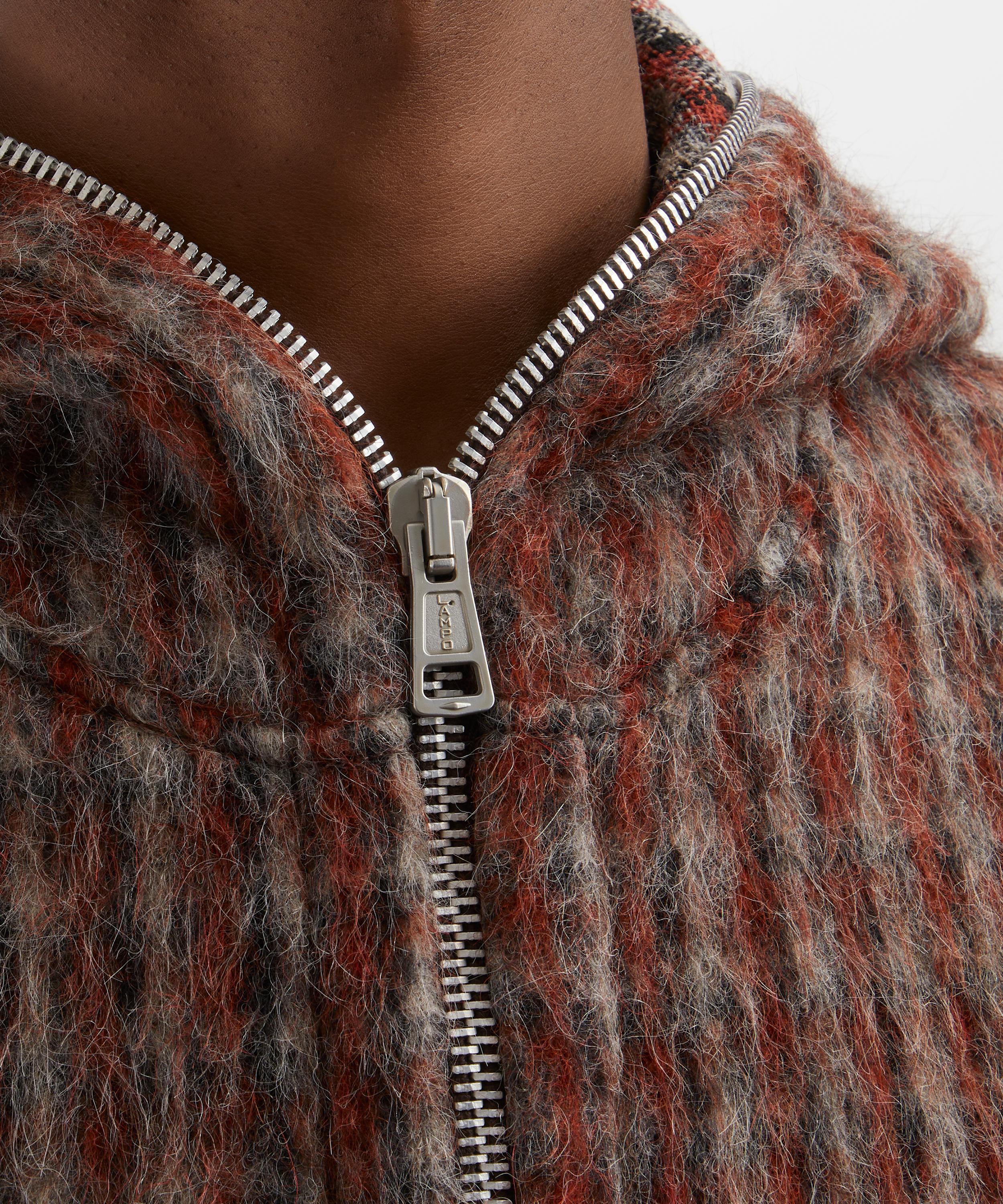Our Legacy - Check Wool-Blend Hoodie image number 4