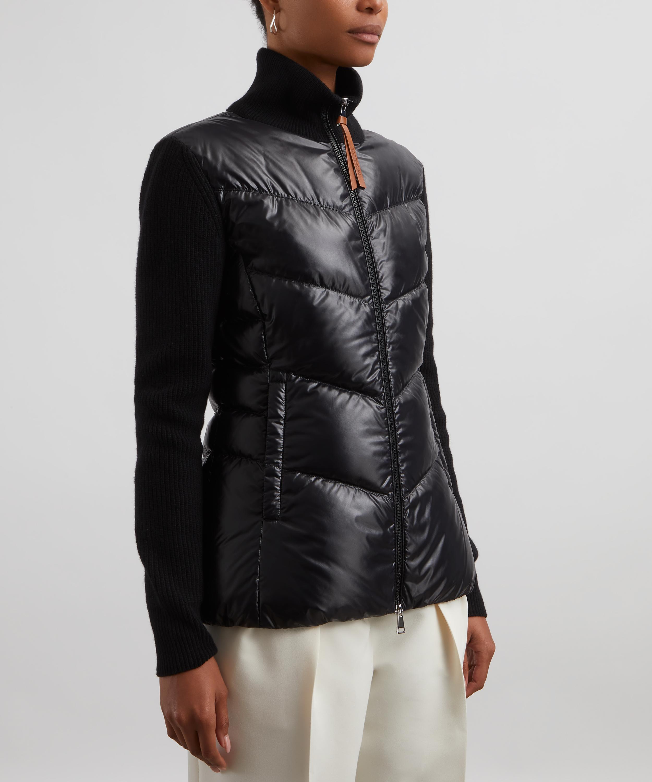 Moncler - Padded Wool Zip Cardigan image number 2