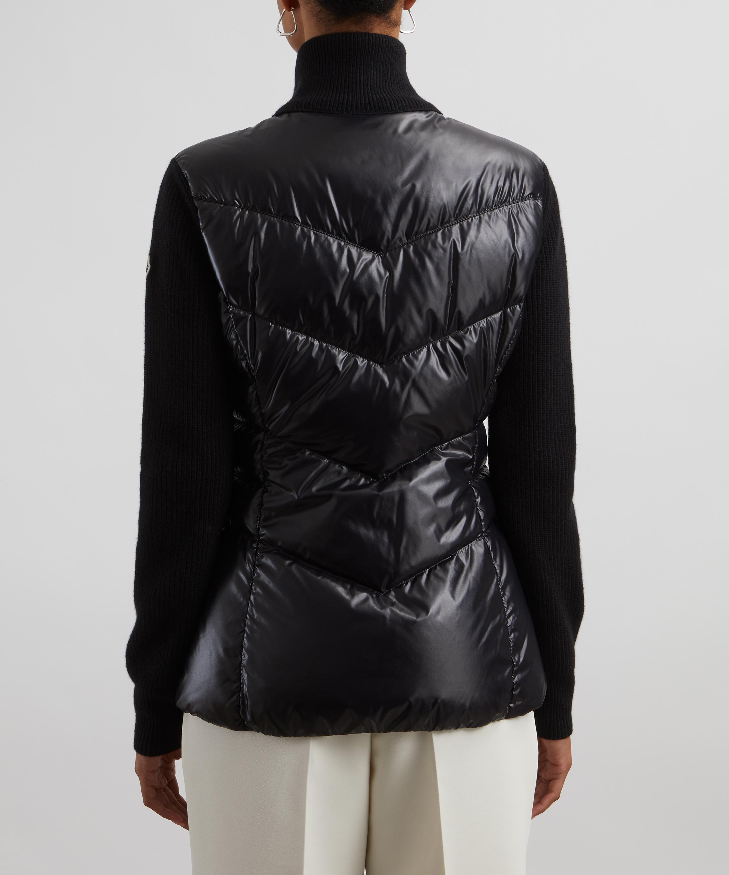 Moncler - Padded Wool Zip Cardigan image number 3