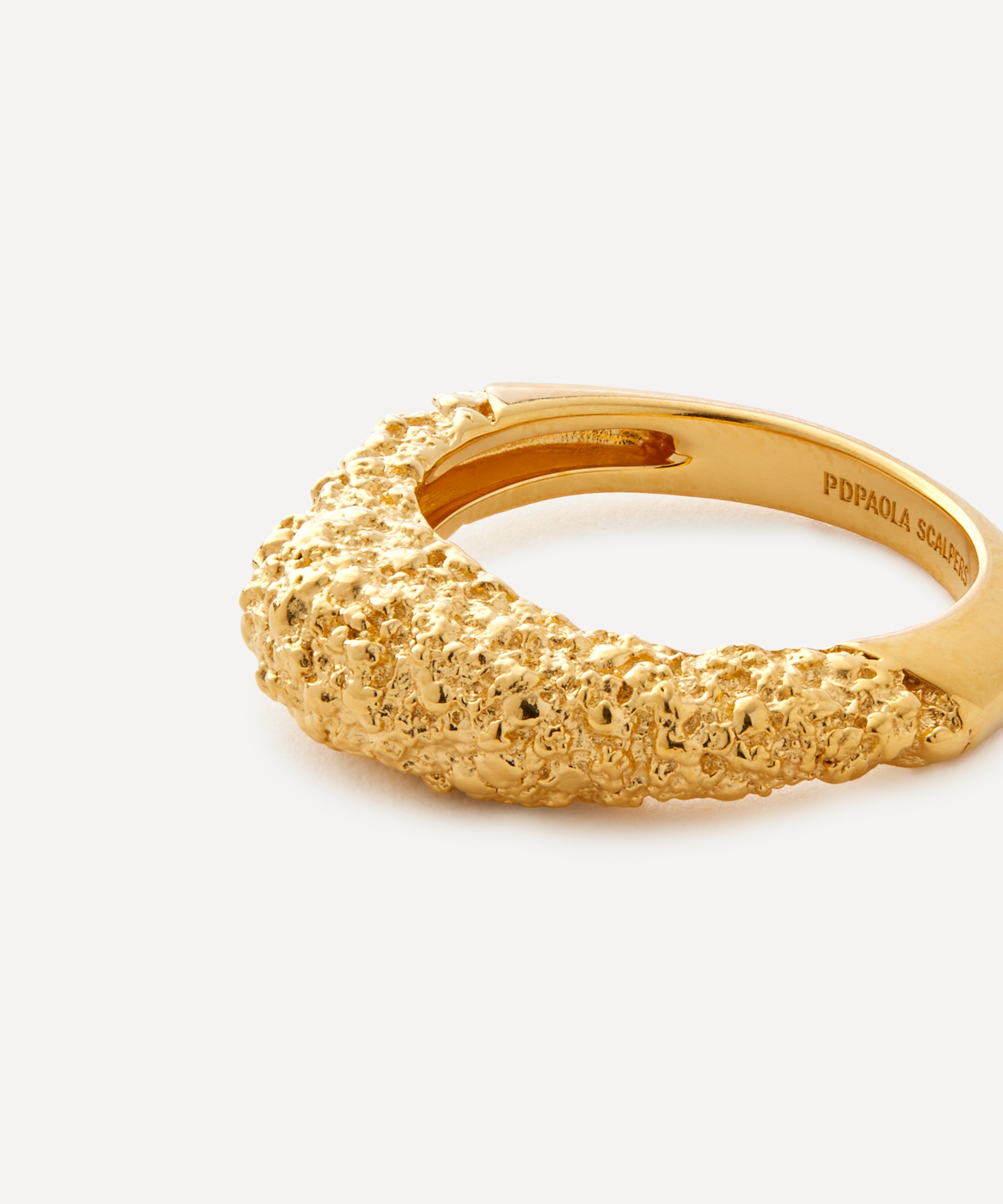 PDPAOLA - 18ct Gold-Plated Duna Ring image number 1