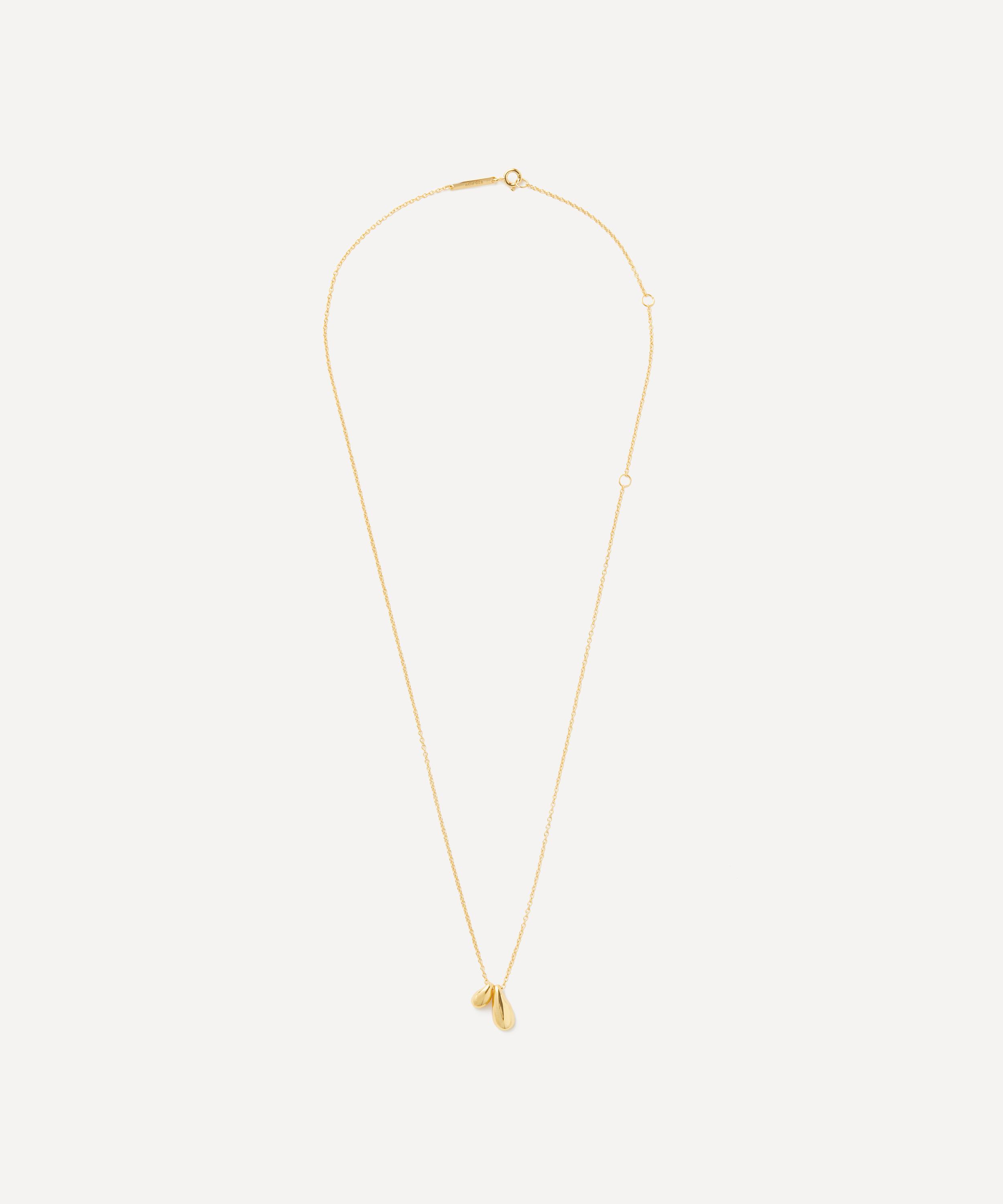 PDPAOLA - 18ct Gold-Plated Sugar Pendant Necklace image number 1