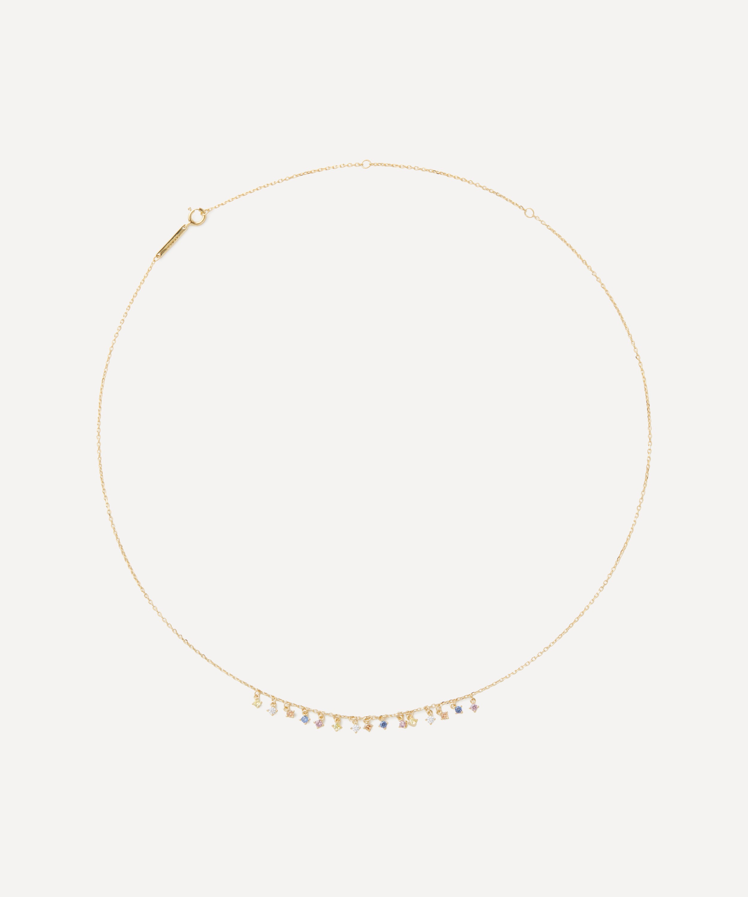 PDPAOLA - 18ct Gold-Plated Willow Necklace