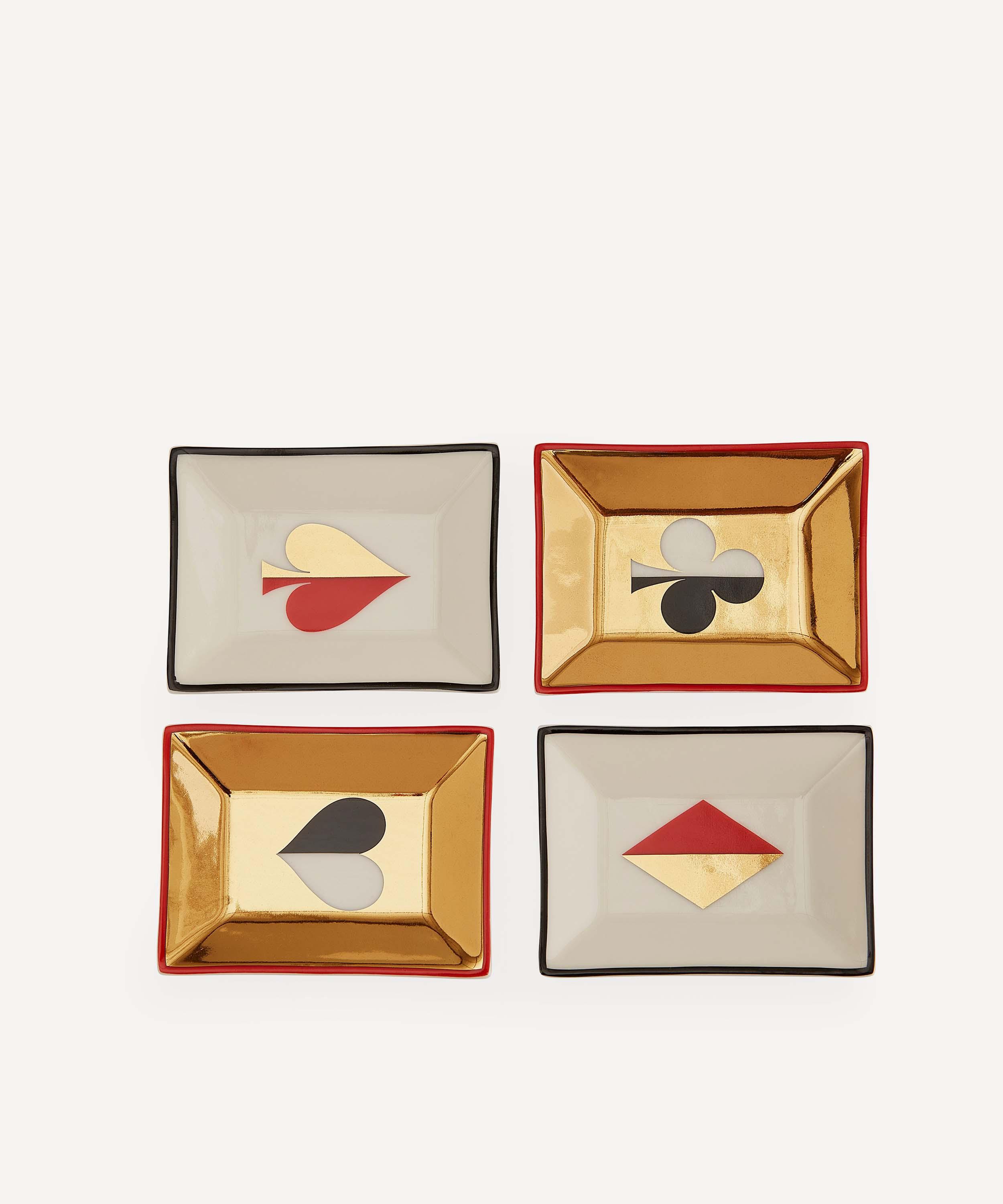 Jonathan Adler - Dealer’s Choice Petite Trays Set of Four image number 0