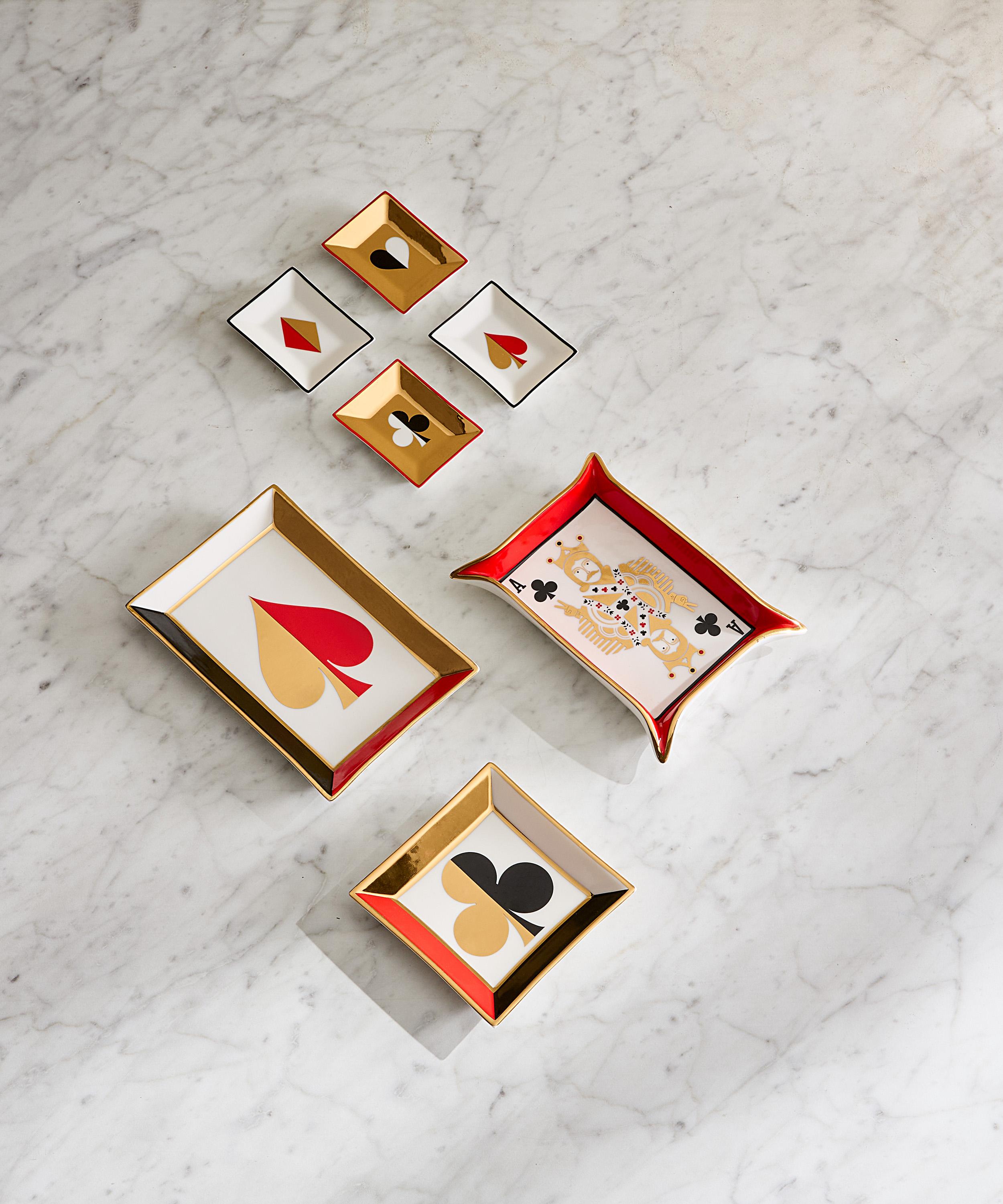 Jonathan Adler - Dealer’s Choice Petite Trays Set of Four image number 2