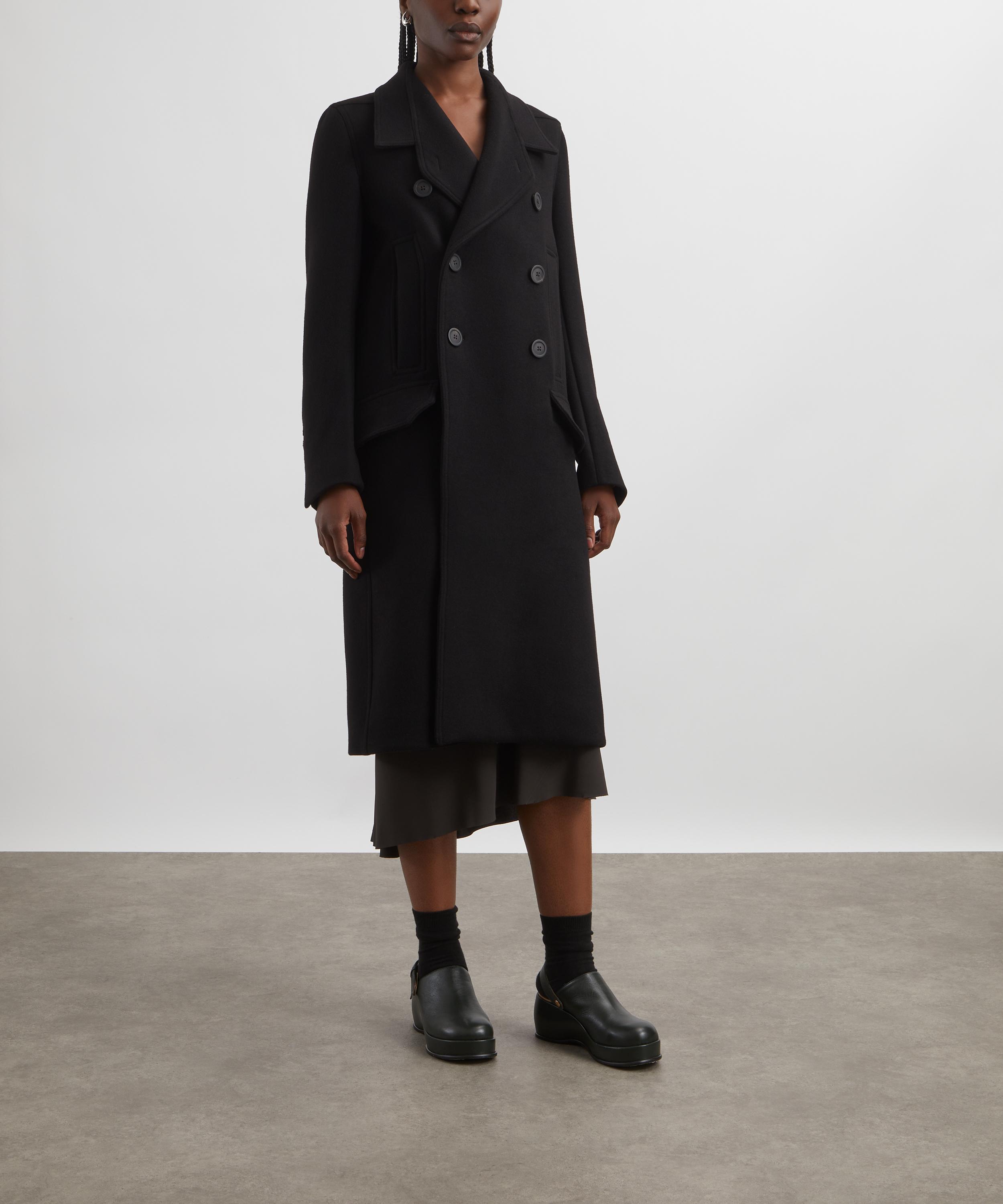 Rick Owens - Officer Wool Coat image number 2