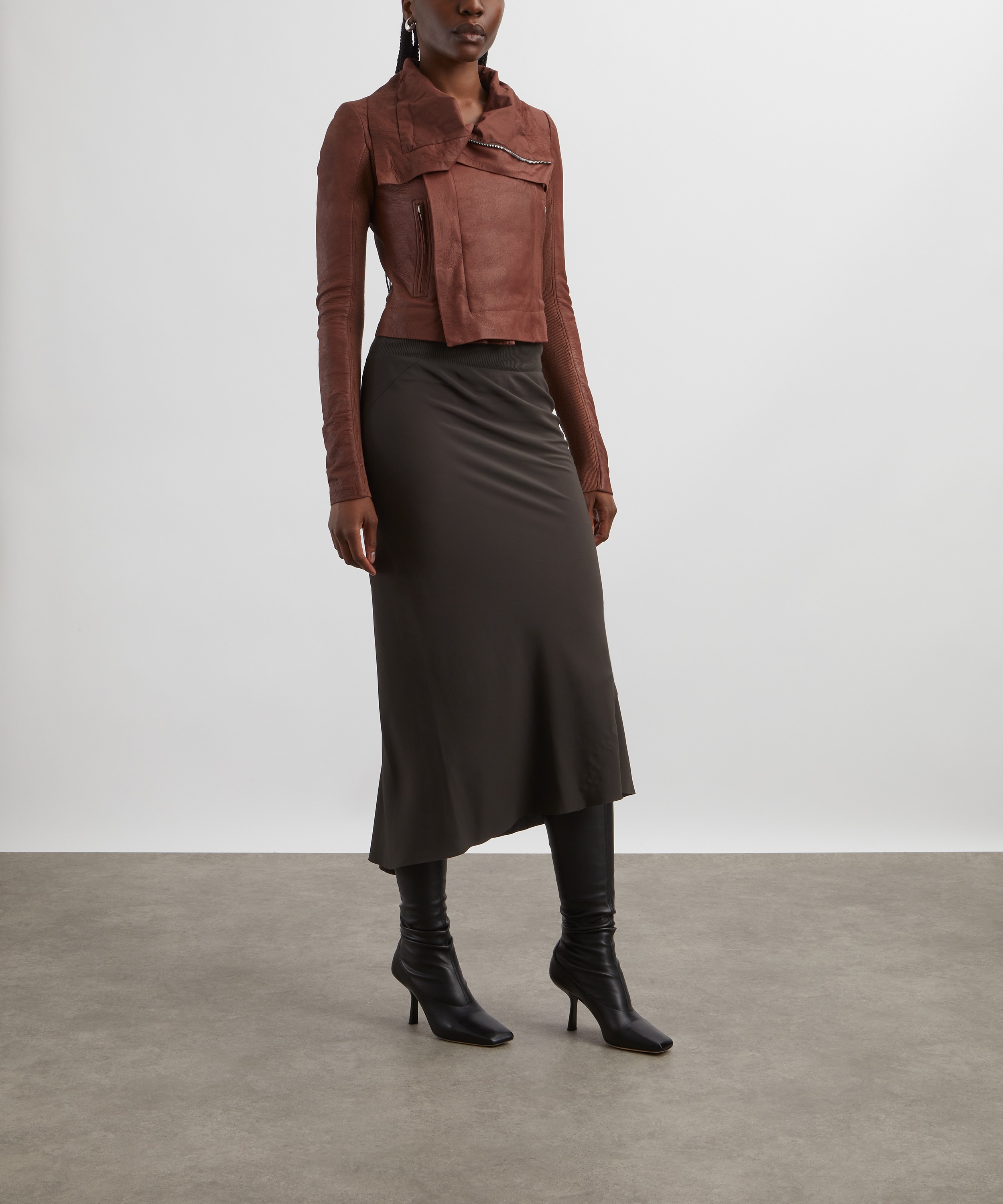 Rick Owens - Calf Bias Skirt  image number 1