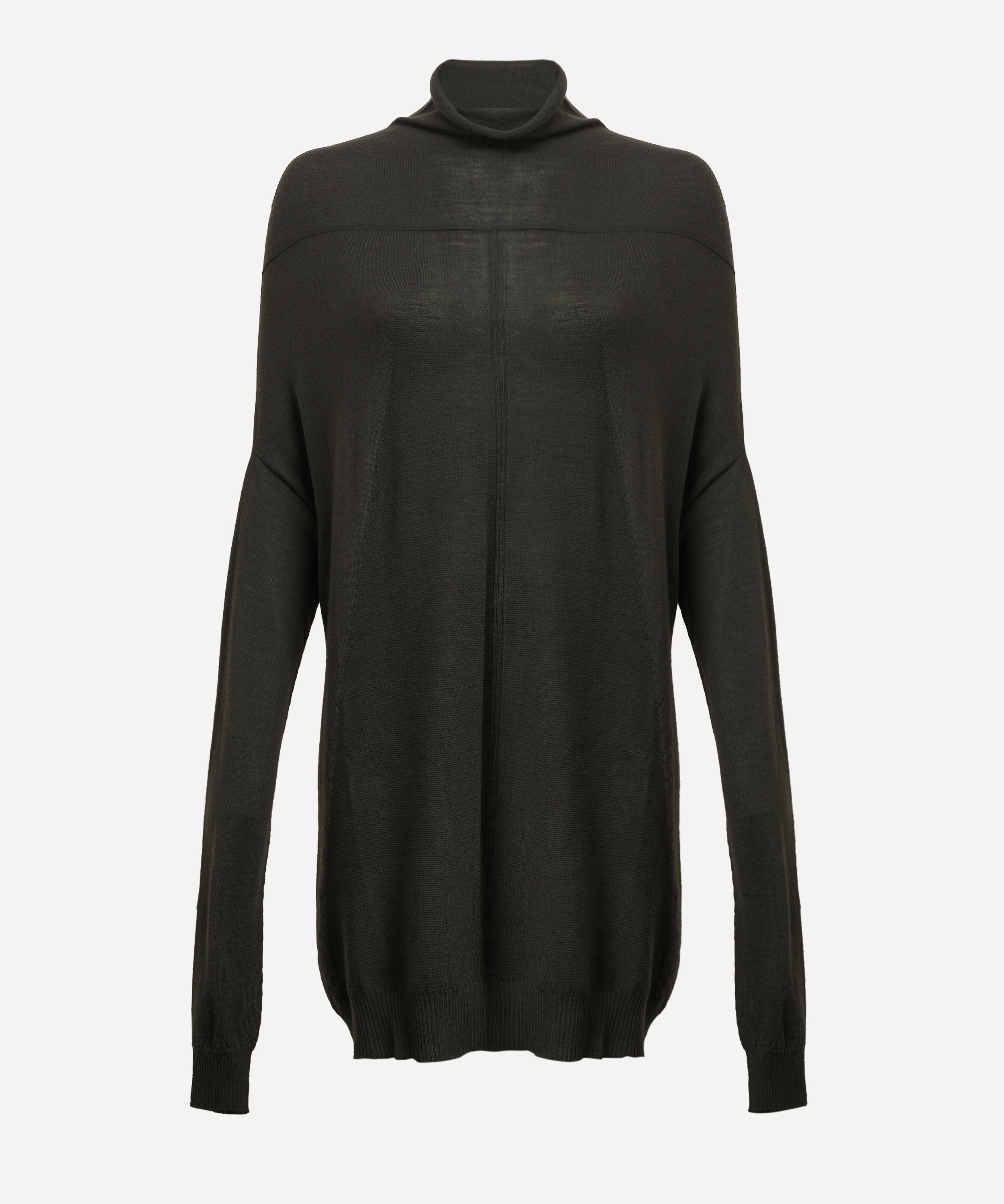 Rick Owens - Oversized Crater Cashmere Jumper image number 0