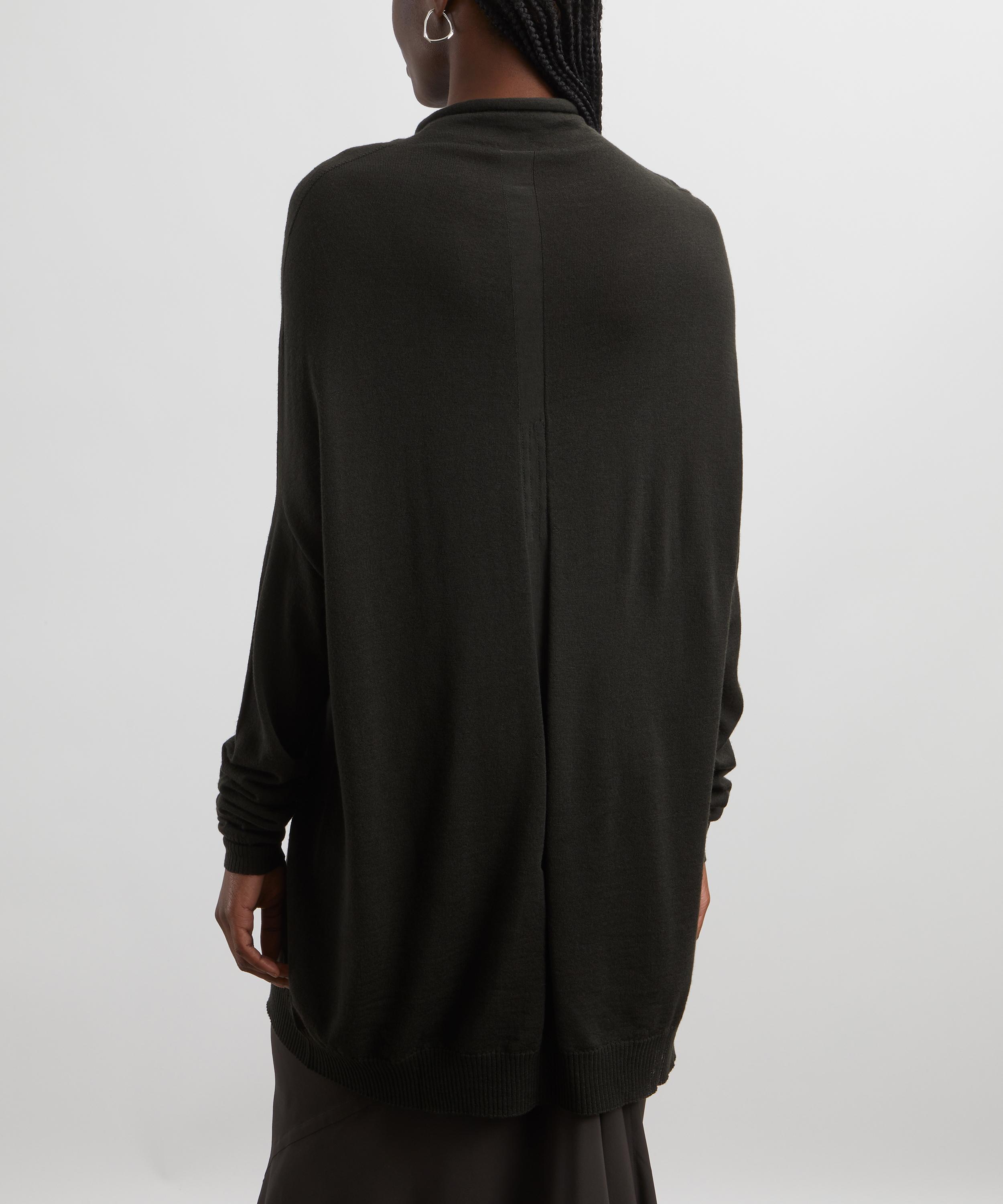 Rick Owens - Oversized Crater Cashmere Jumper image number 3