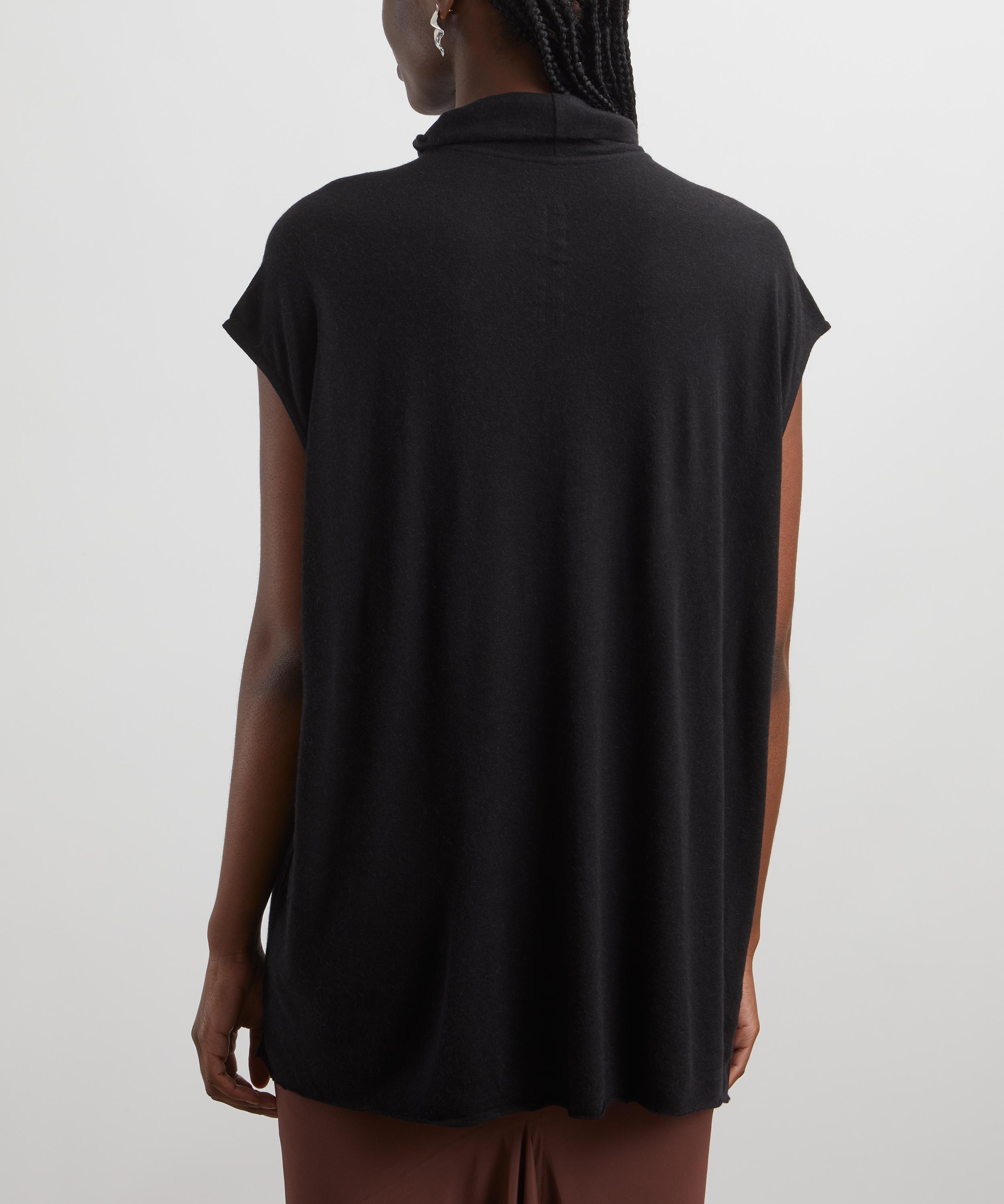 Rick Owens - Edfu Sleeveless Turtleneck Top image number 3