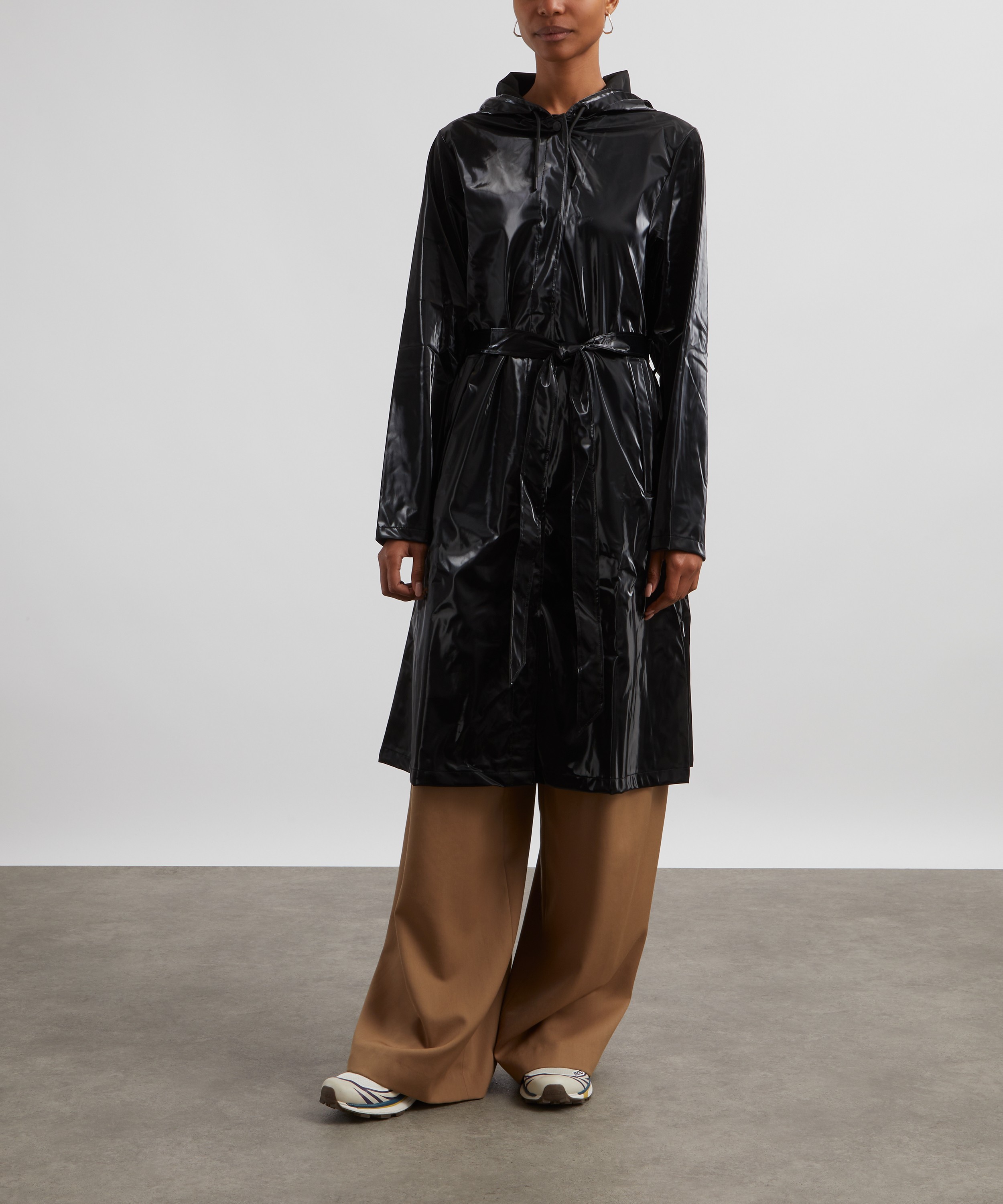 RAINS - A-Line Longer Jacket image number 2