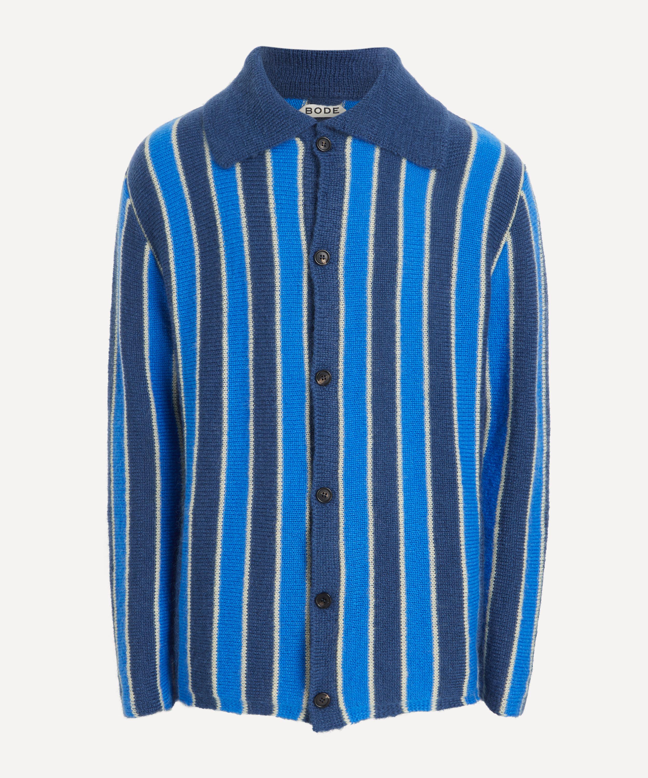 Bode - Mohair-Blend Stripe Cardigan