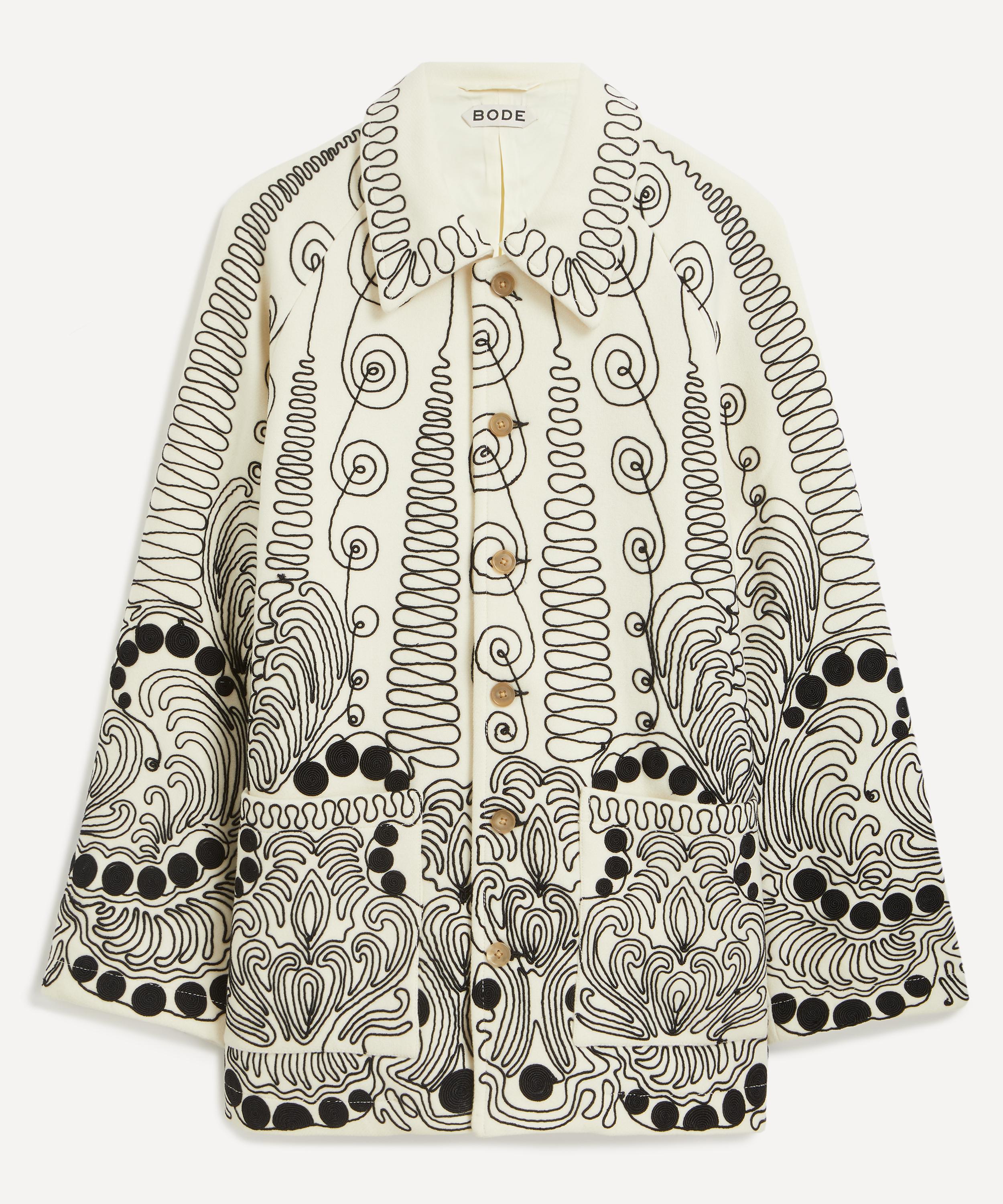 Bode - Quillwork Wool Coat image number 0