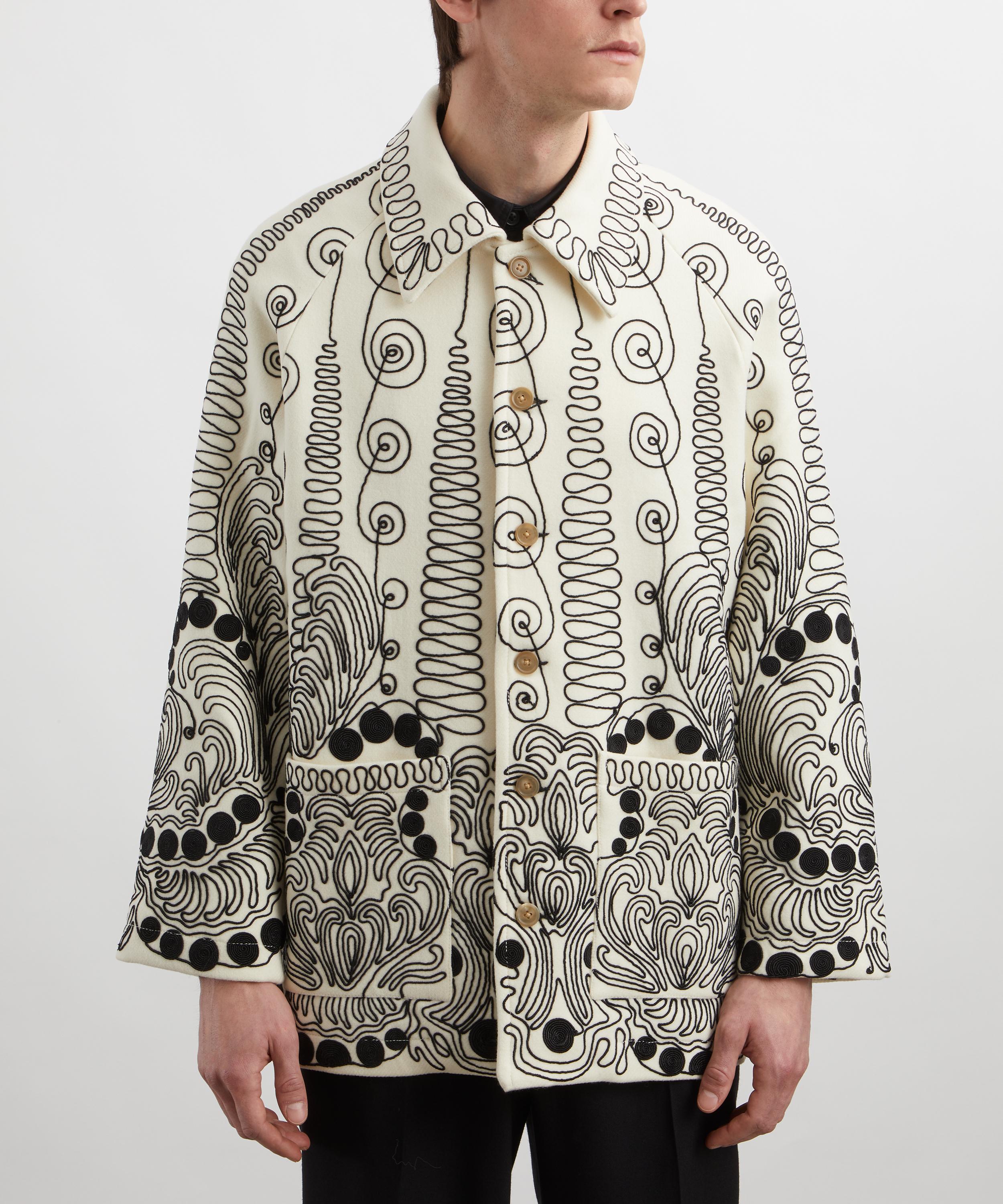 Bode - Quillwork Wool Coat image number 2