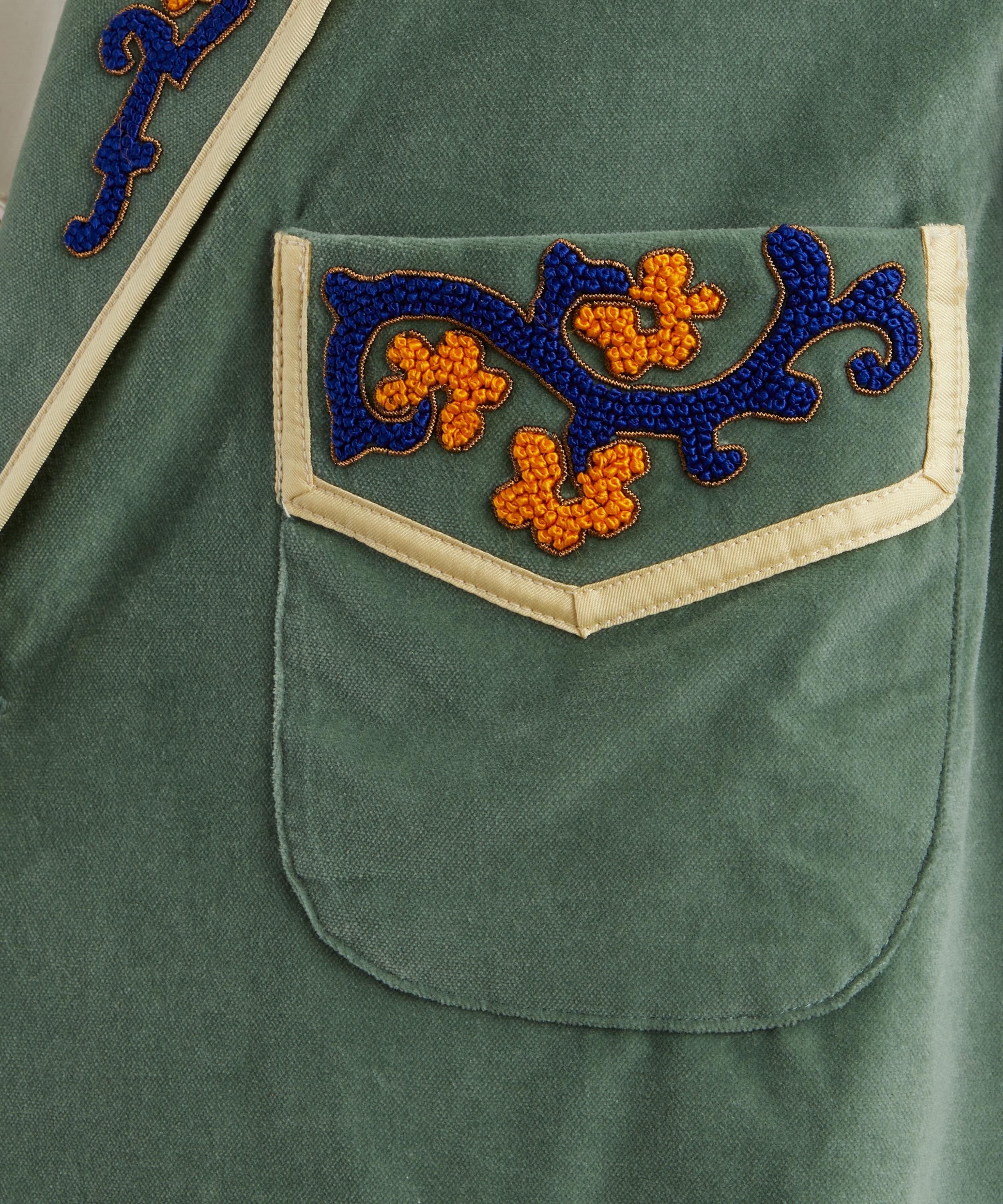 Bode - Oberon Floral Jacket image number 4