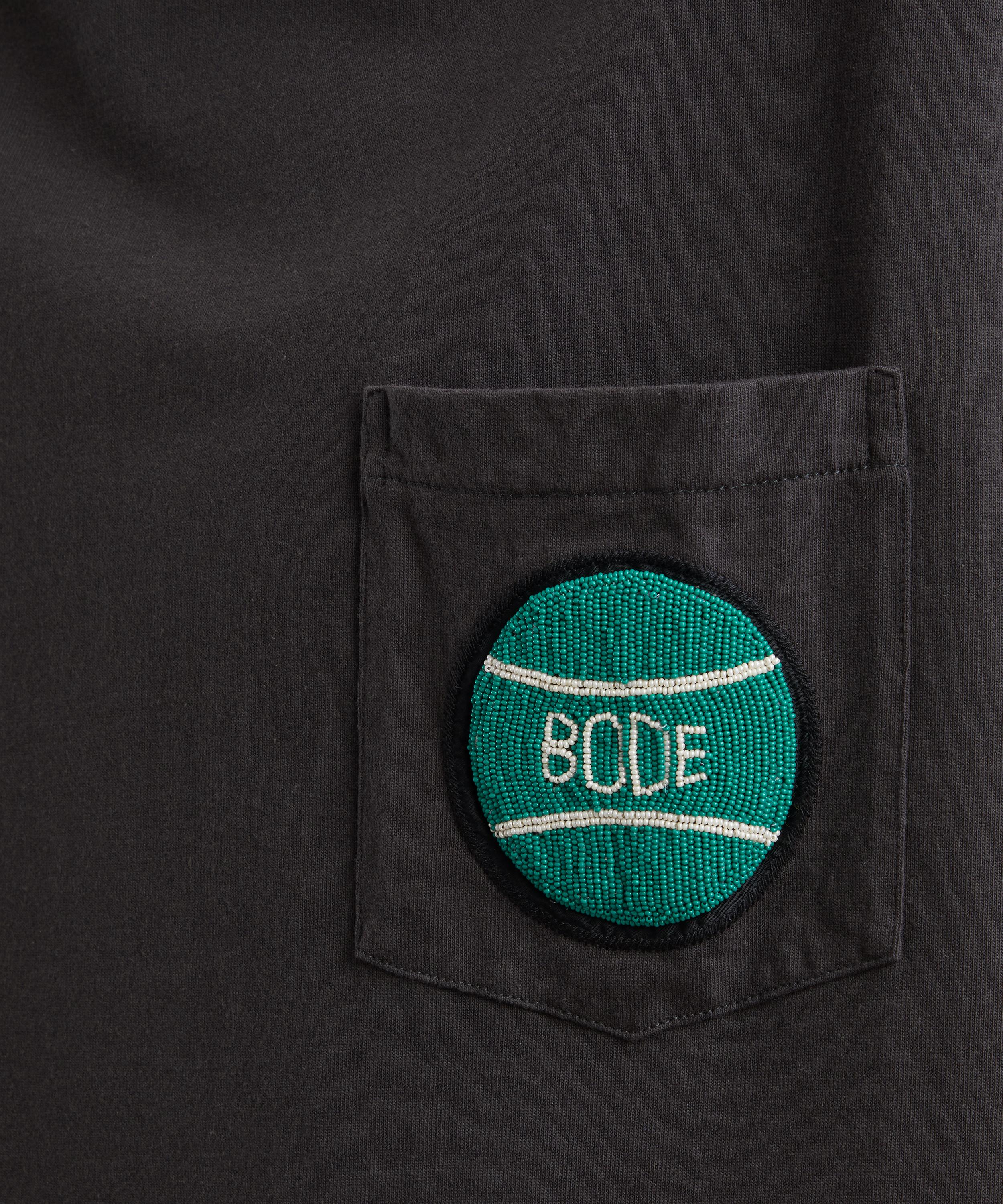 Bode - Game Point Pocket T-Shirt image number 4