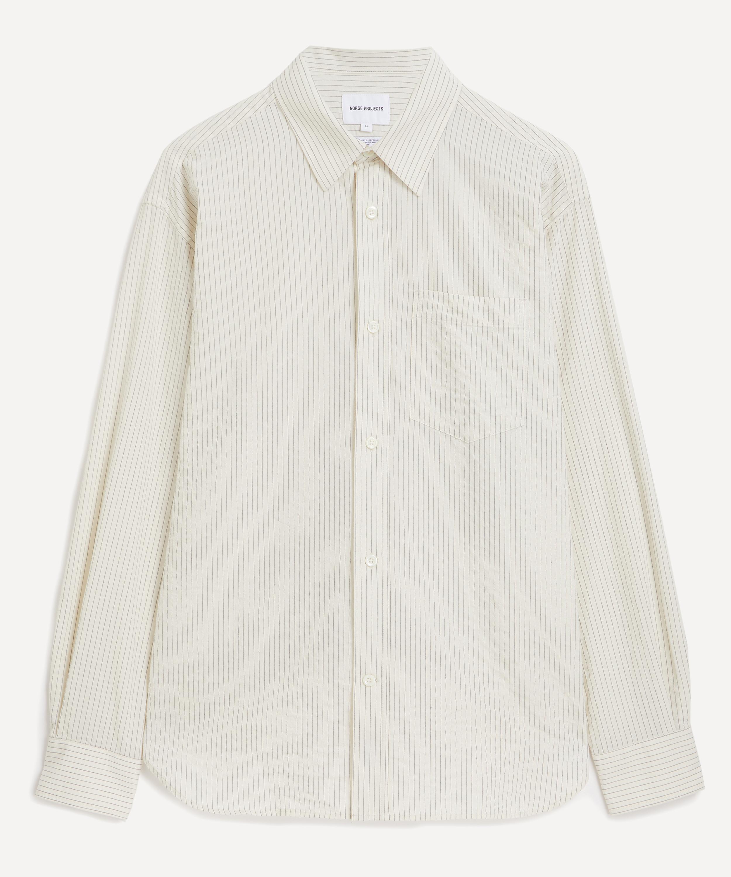 Norse Projects - Mo Striped Oversized Shirt image number 0